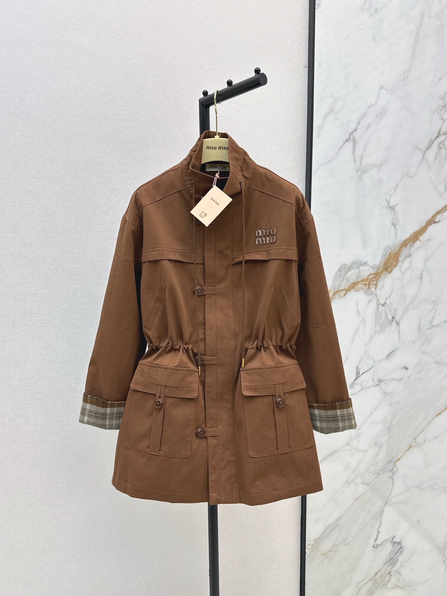 MIU 25SS cargo coat