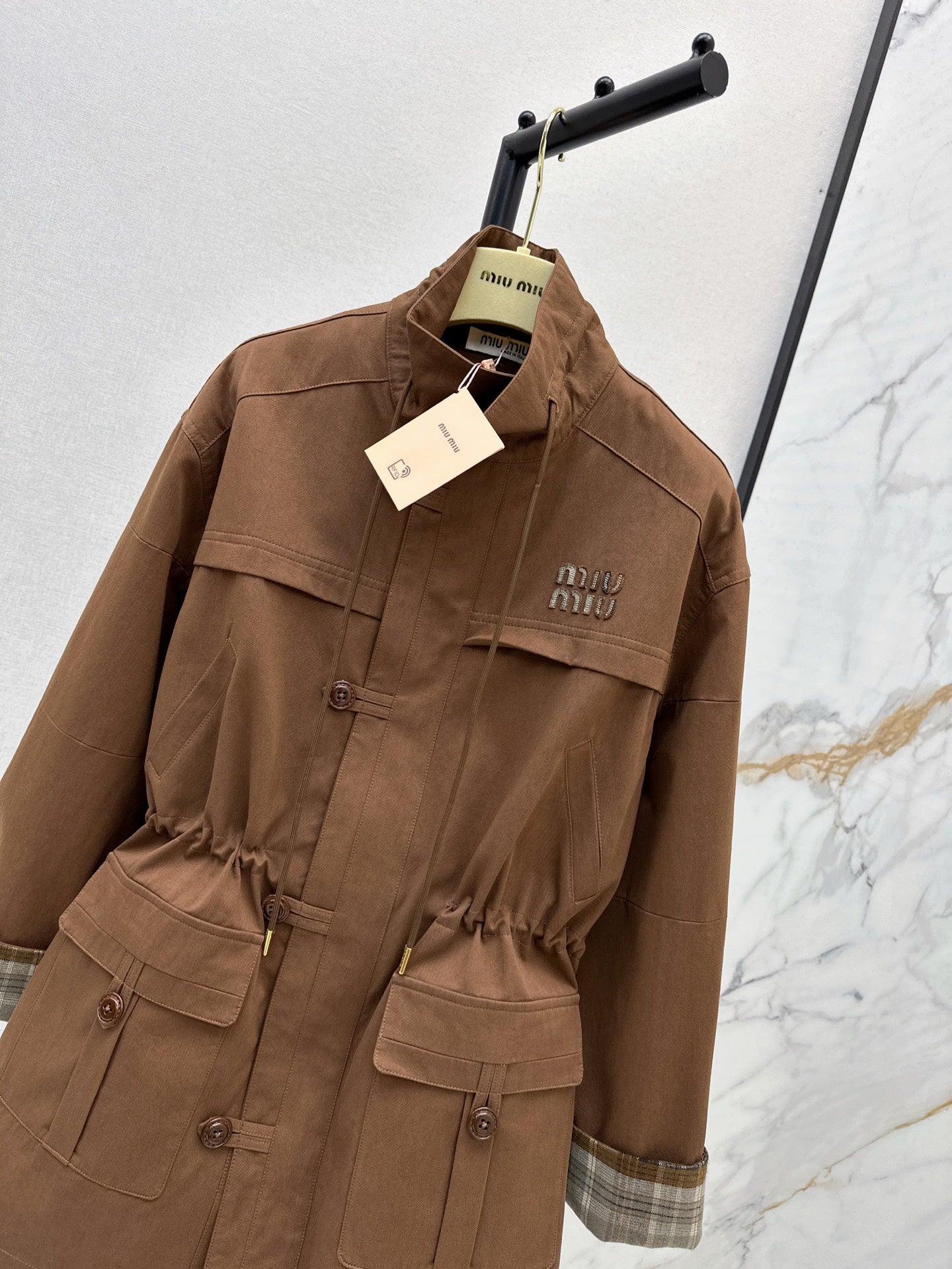 MIU 25SS cargo coat
