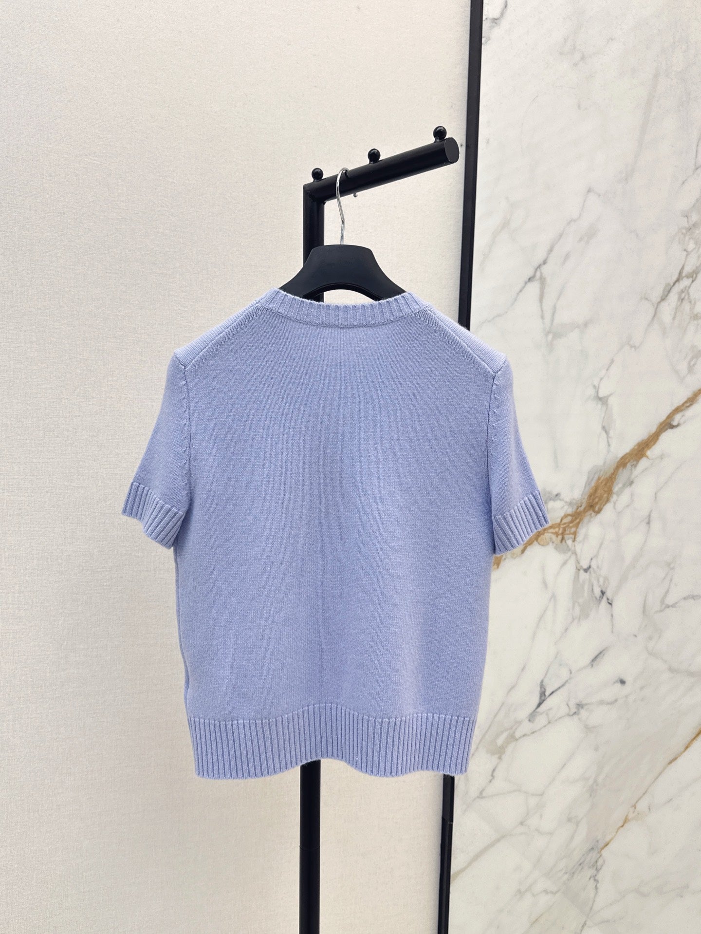 Dio 25ss wool knitted t-shirt
