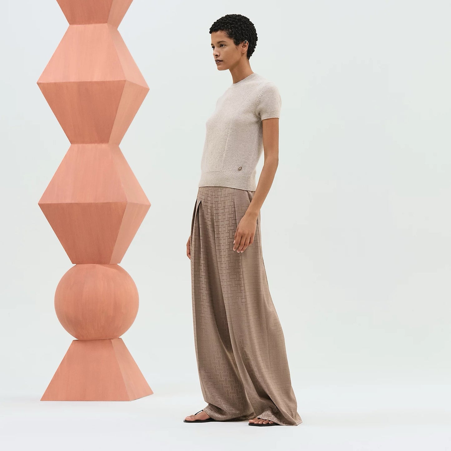 Herm 25ss wide leg pants