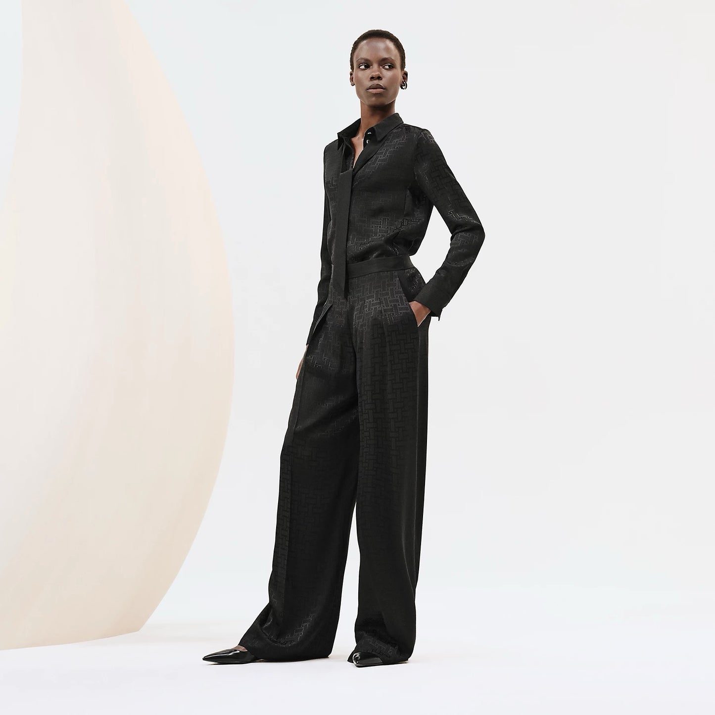 Herm 25ss wide leg pants