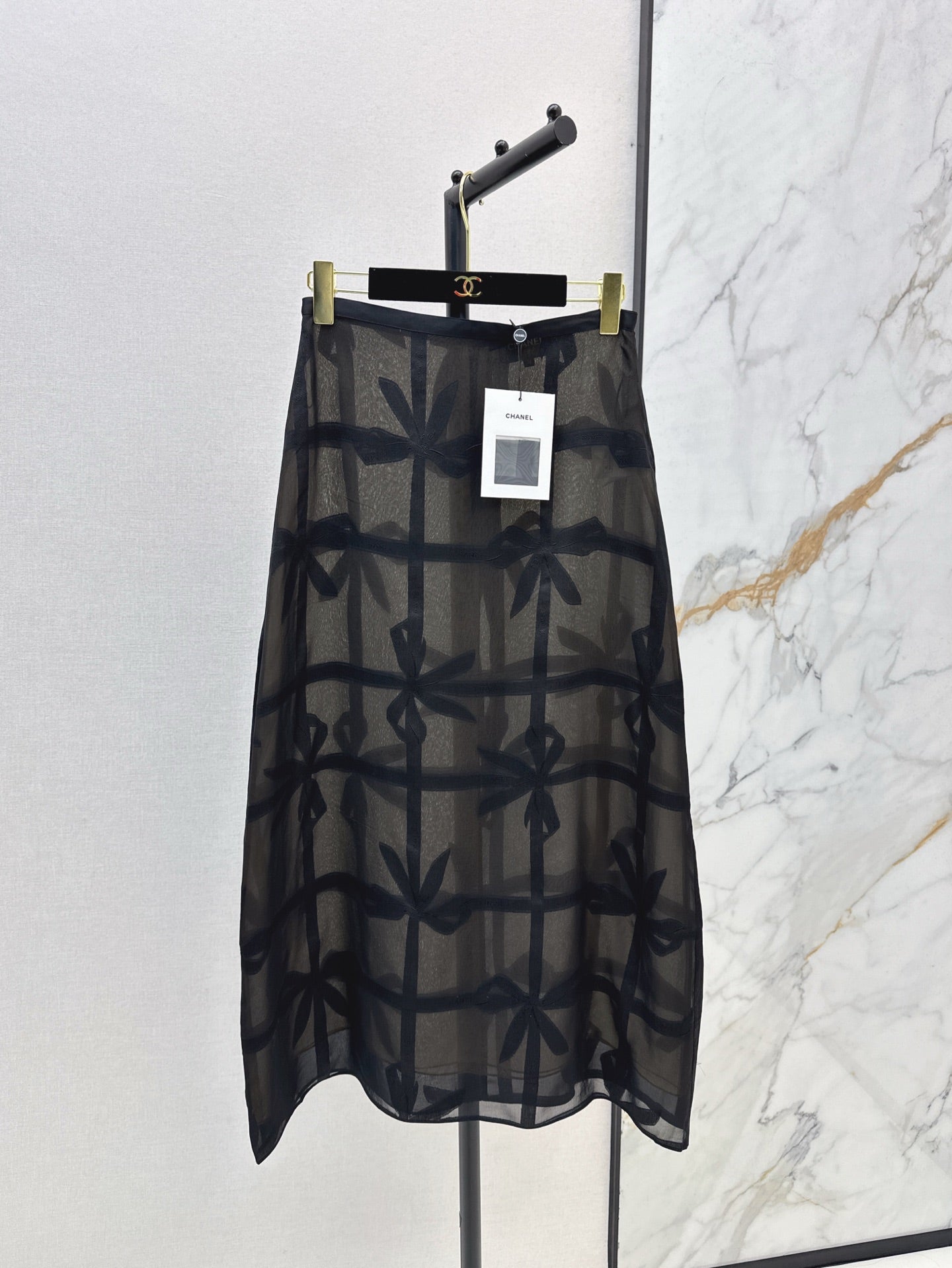 CHAN 25SS Silk skirt
