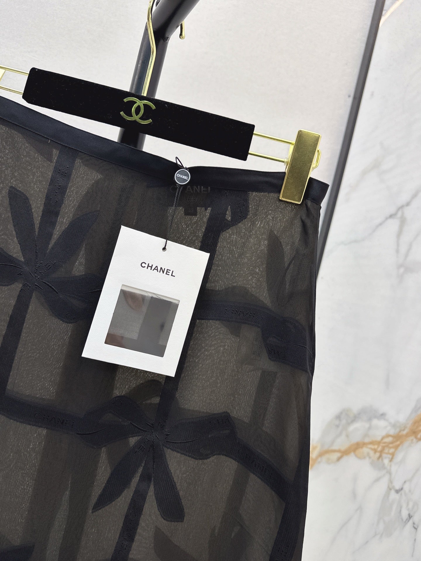 CHAN 25SS Silk skirt