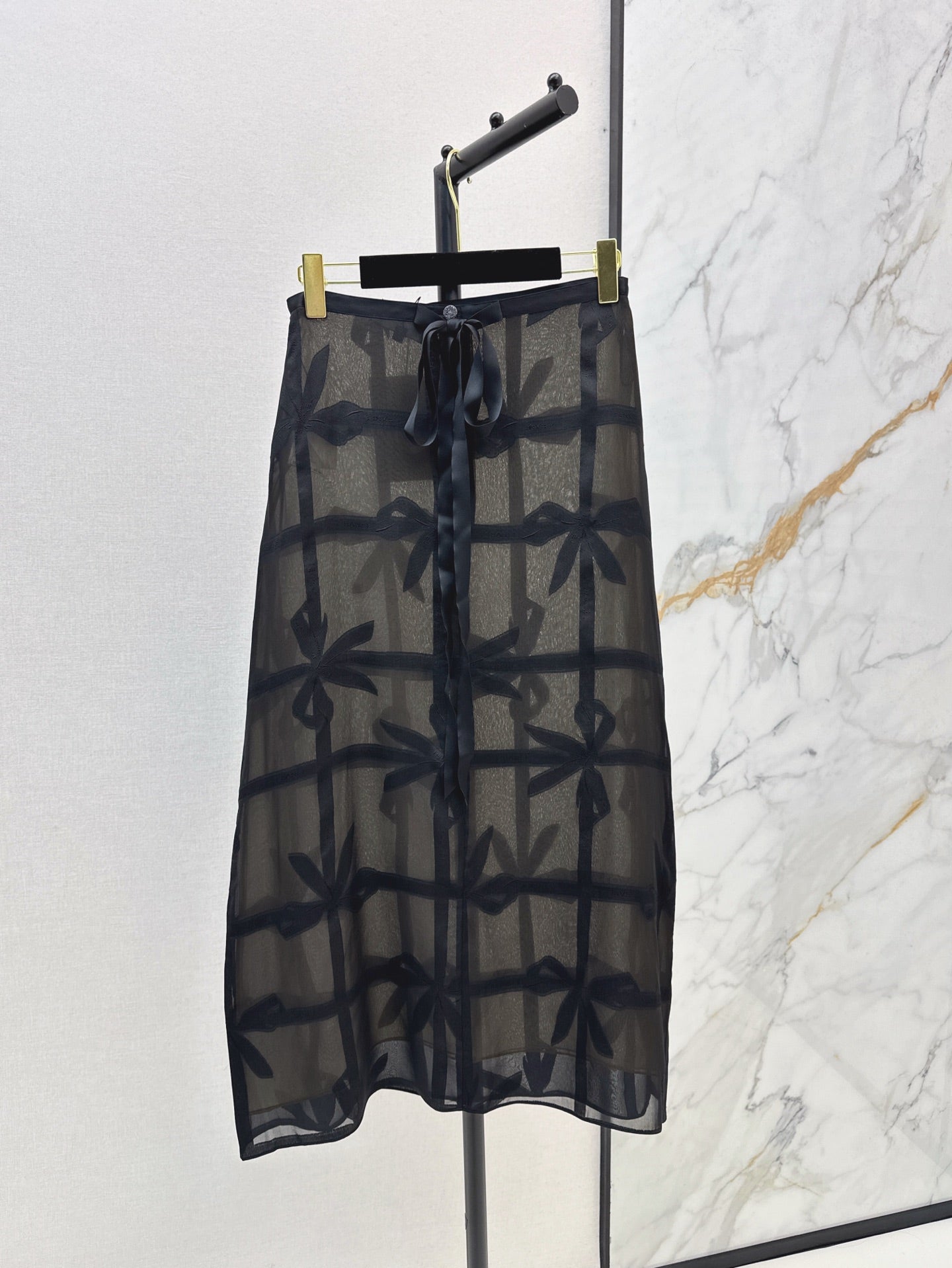 CHAN 25SS Silk skirt