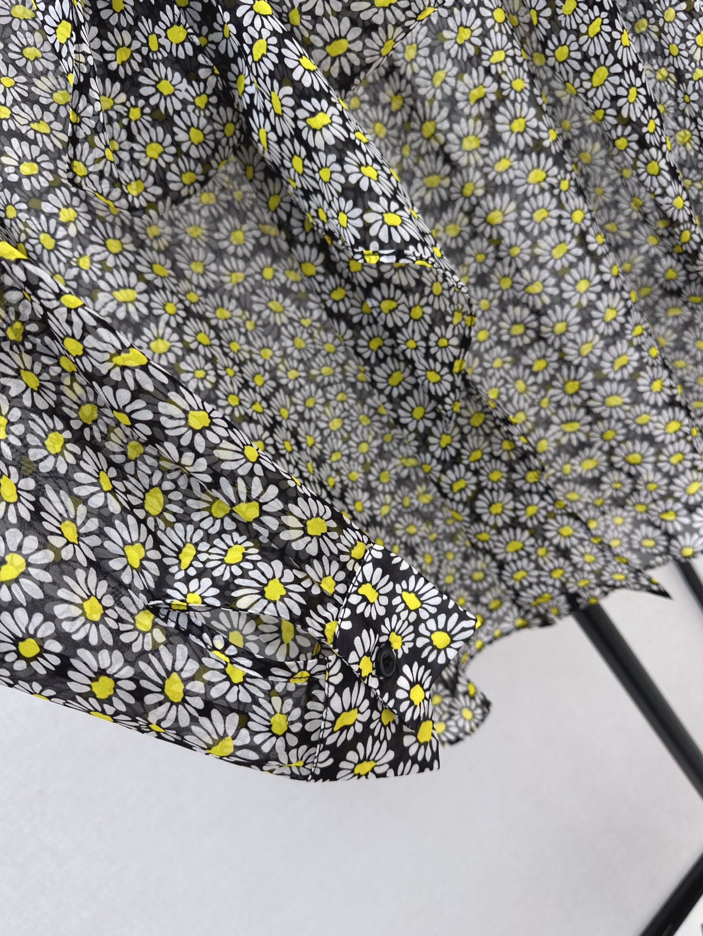guc 25ss Silk printed shirt