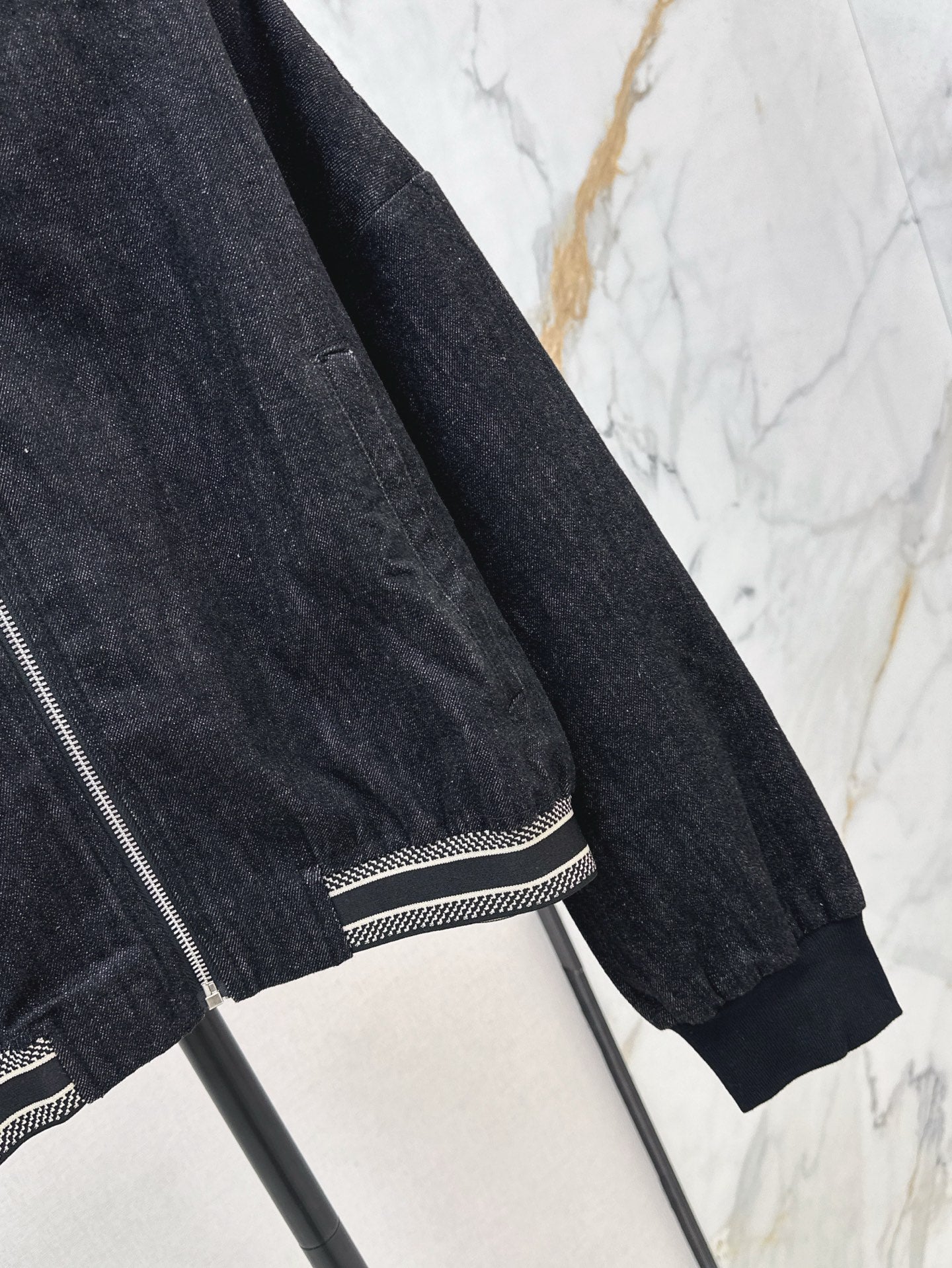 Dio 25ss hooded denim jacket