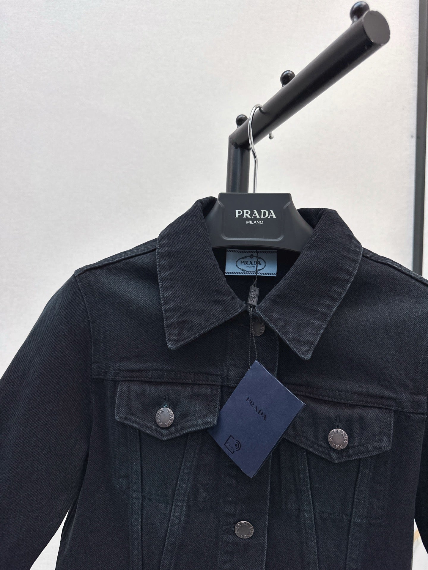 Pra 25ss crop denim jacket