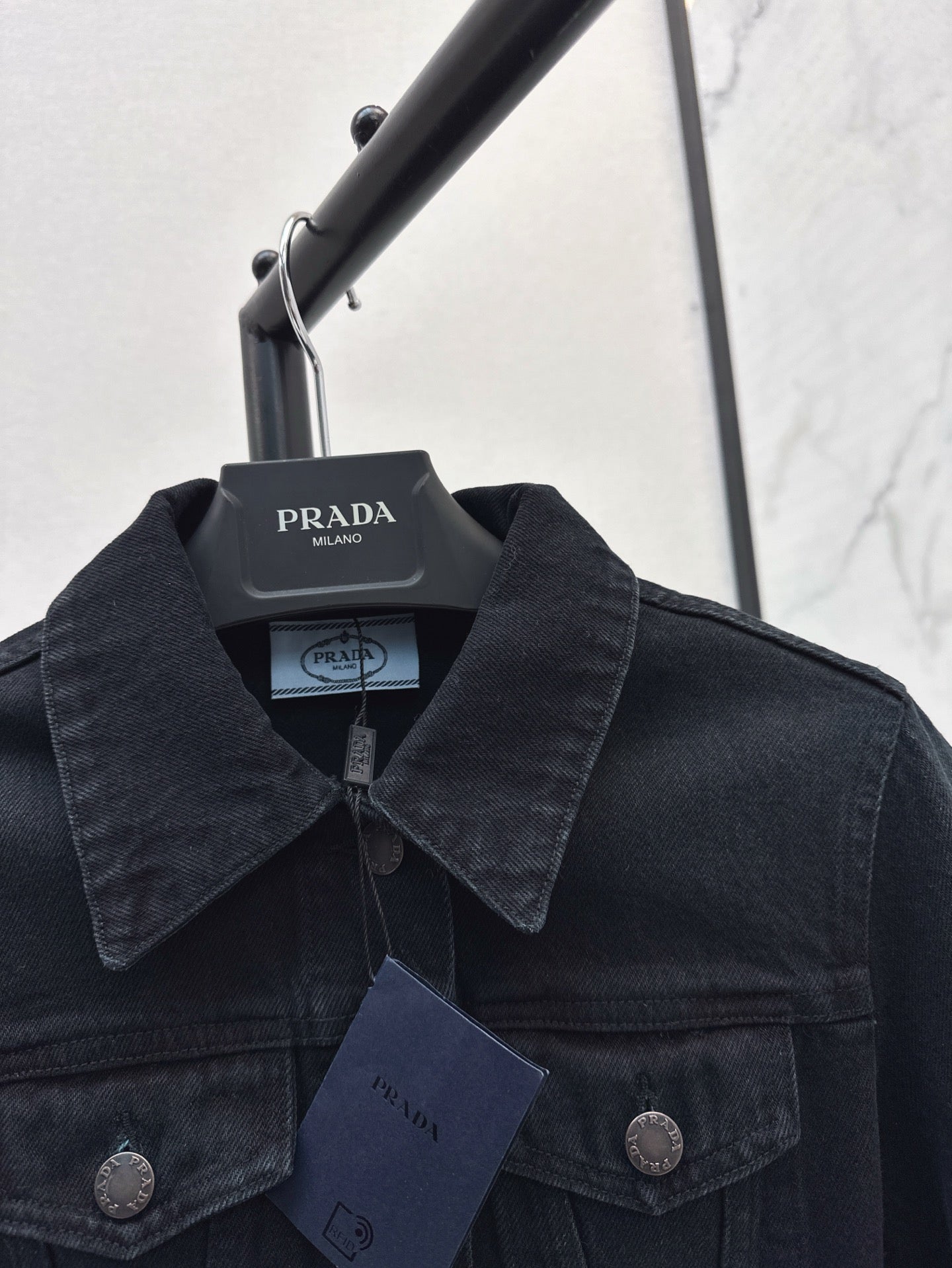 Pra 25ss crop denim jacket