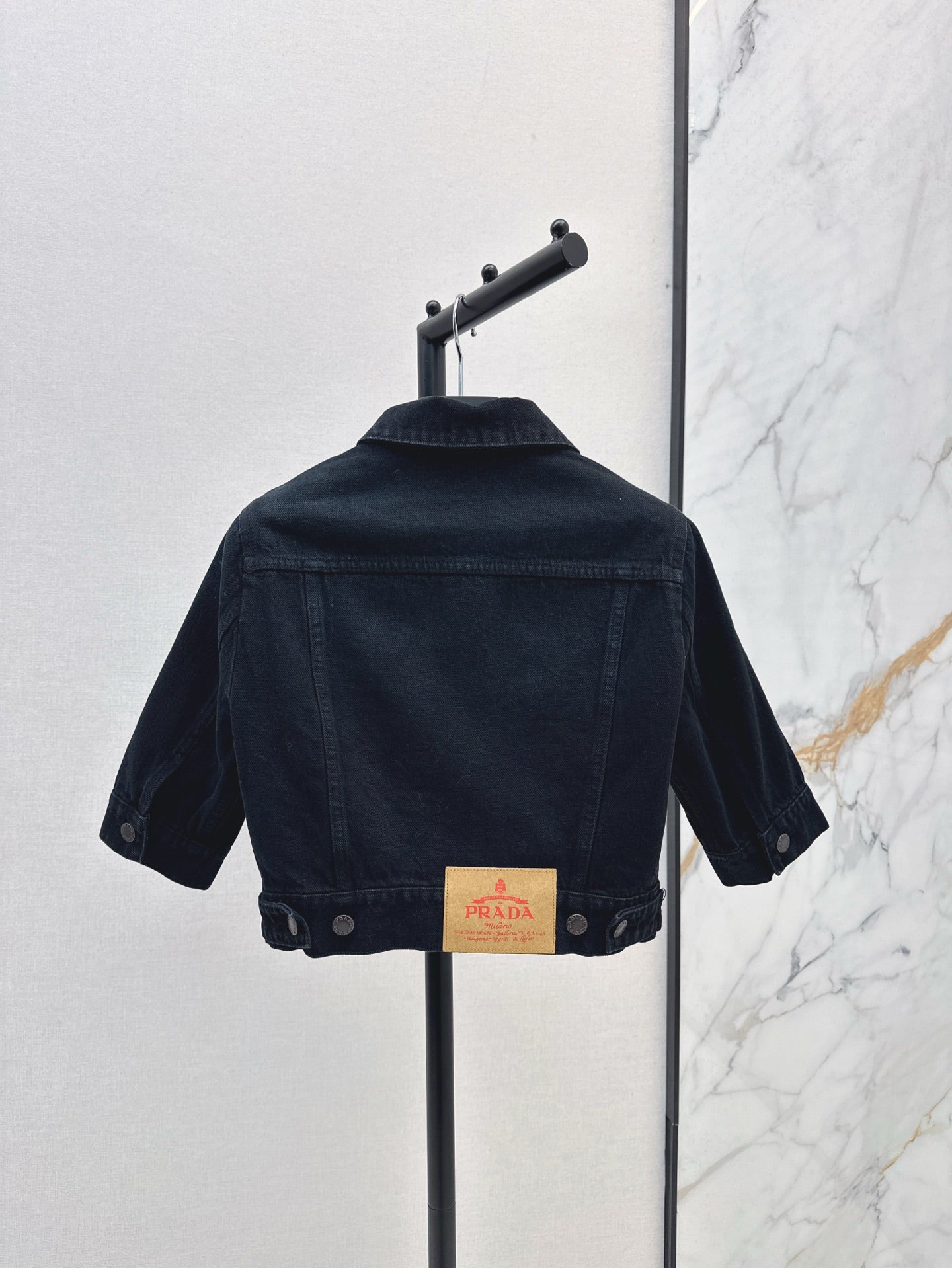 Pra 25ss crop denim jacket