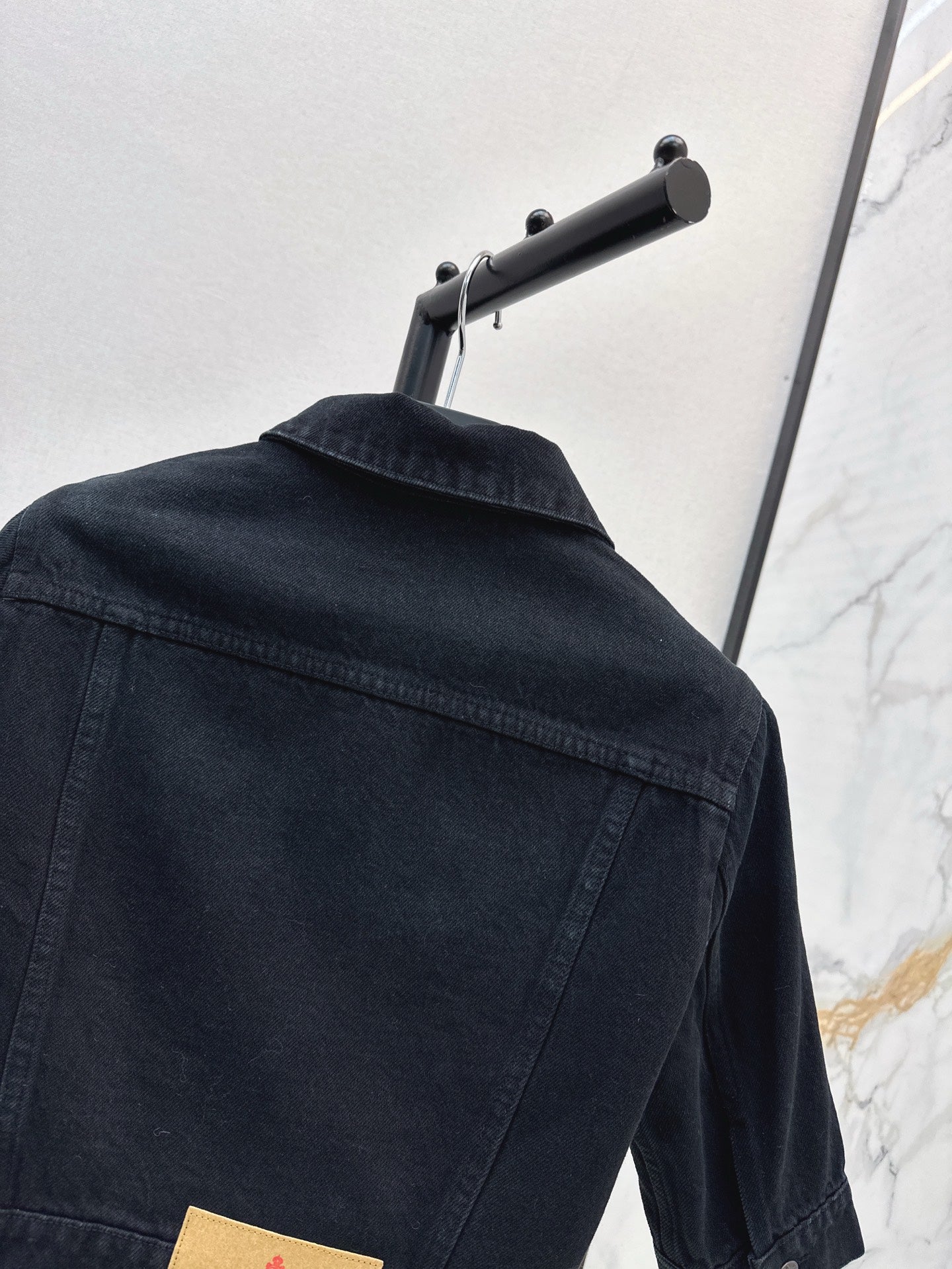 Pra 25ss crop denim jacket