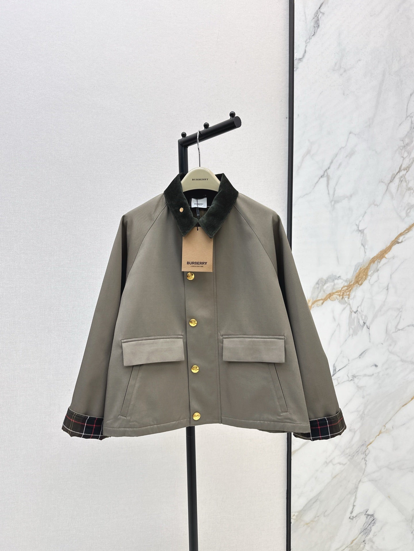 BURBER 25SS corduroy jacket