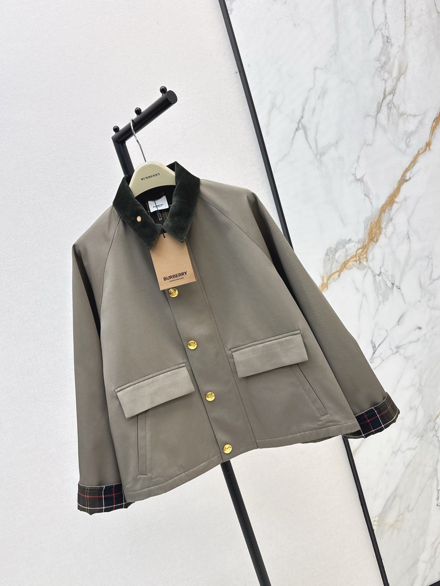 BURBER 25SS corduroy jacket