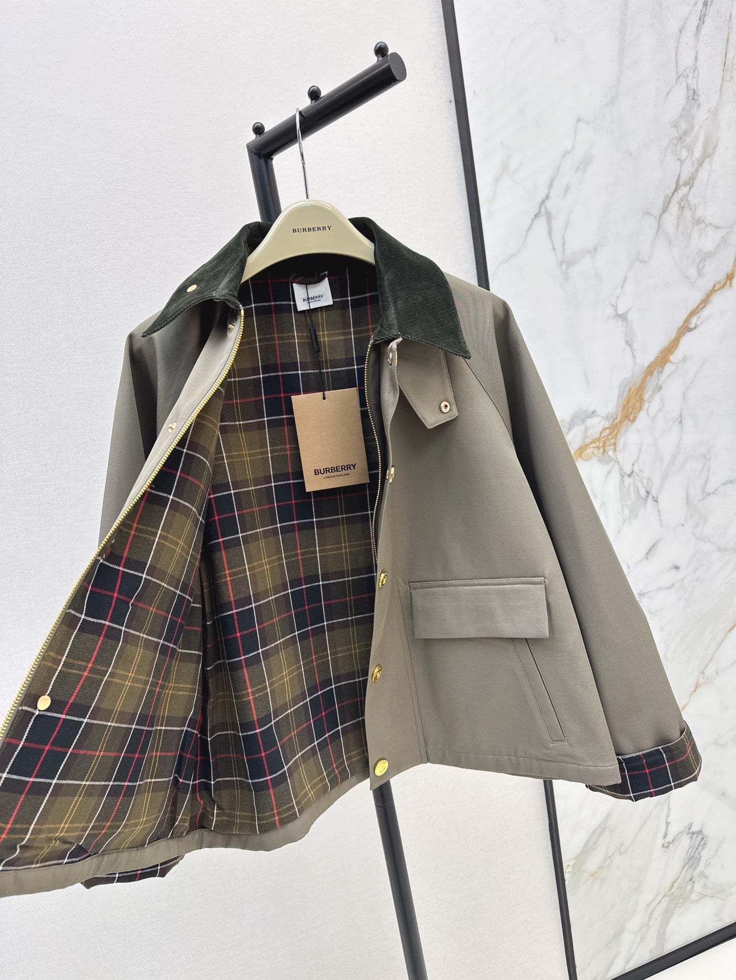 BURBER 25SS corduroy jacket