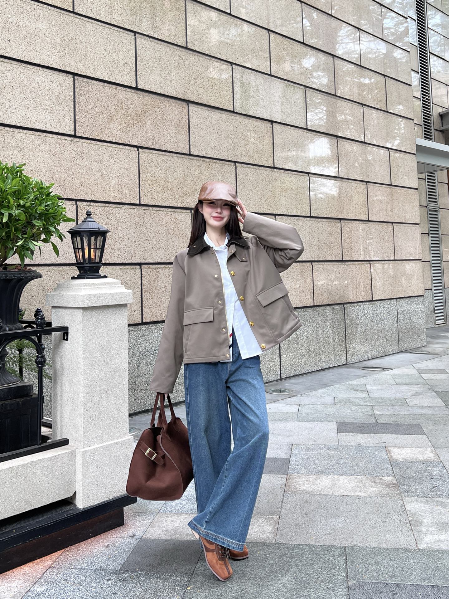 BURBER 25SS corduroy jacket