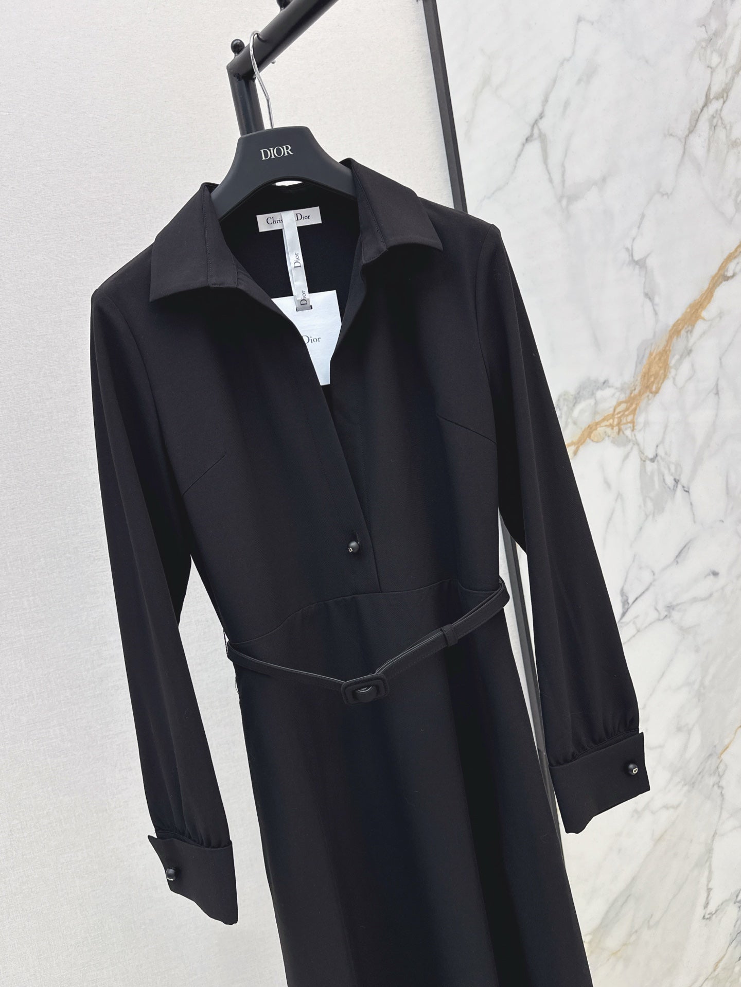 DIO 255 V NECK SHIRT DRESS