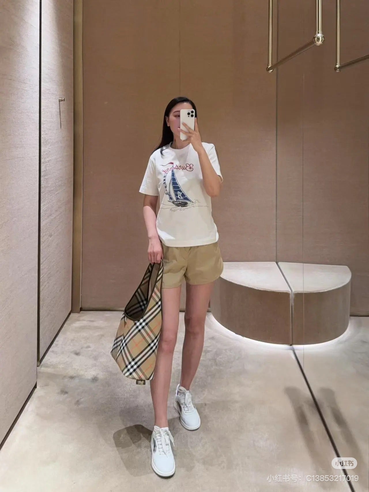 BURBER 25SS printed t-shirt