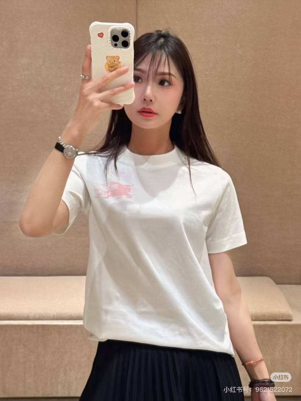 BURBER 25SS printed t-shirt