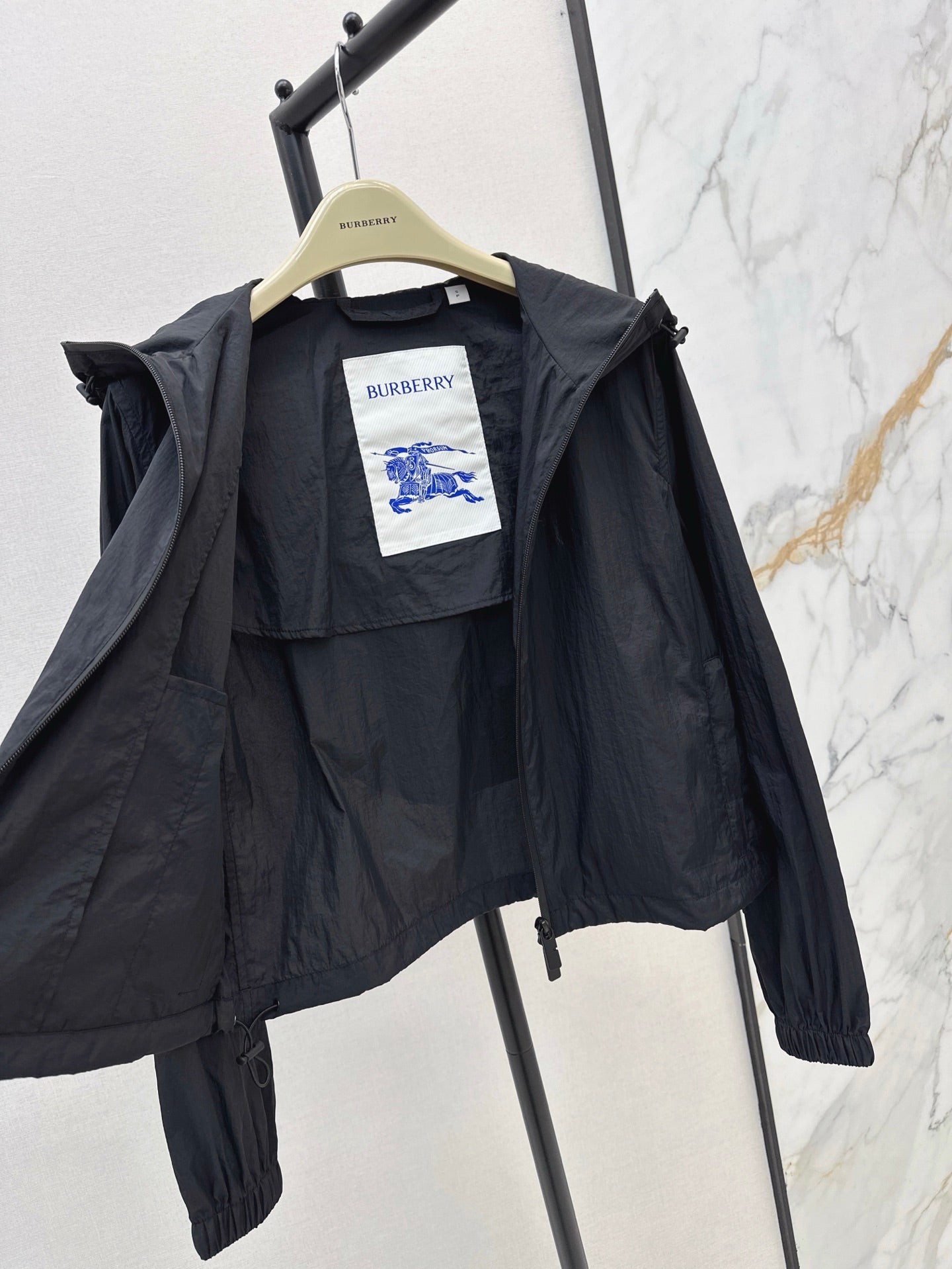 BURBER 25SS HOODED JACKET