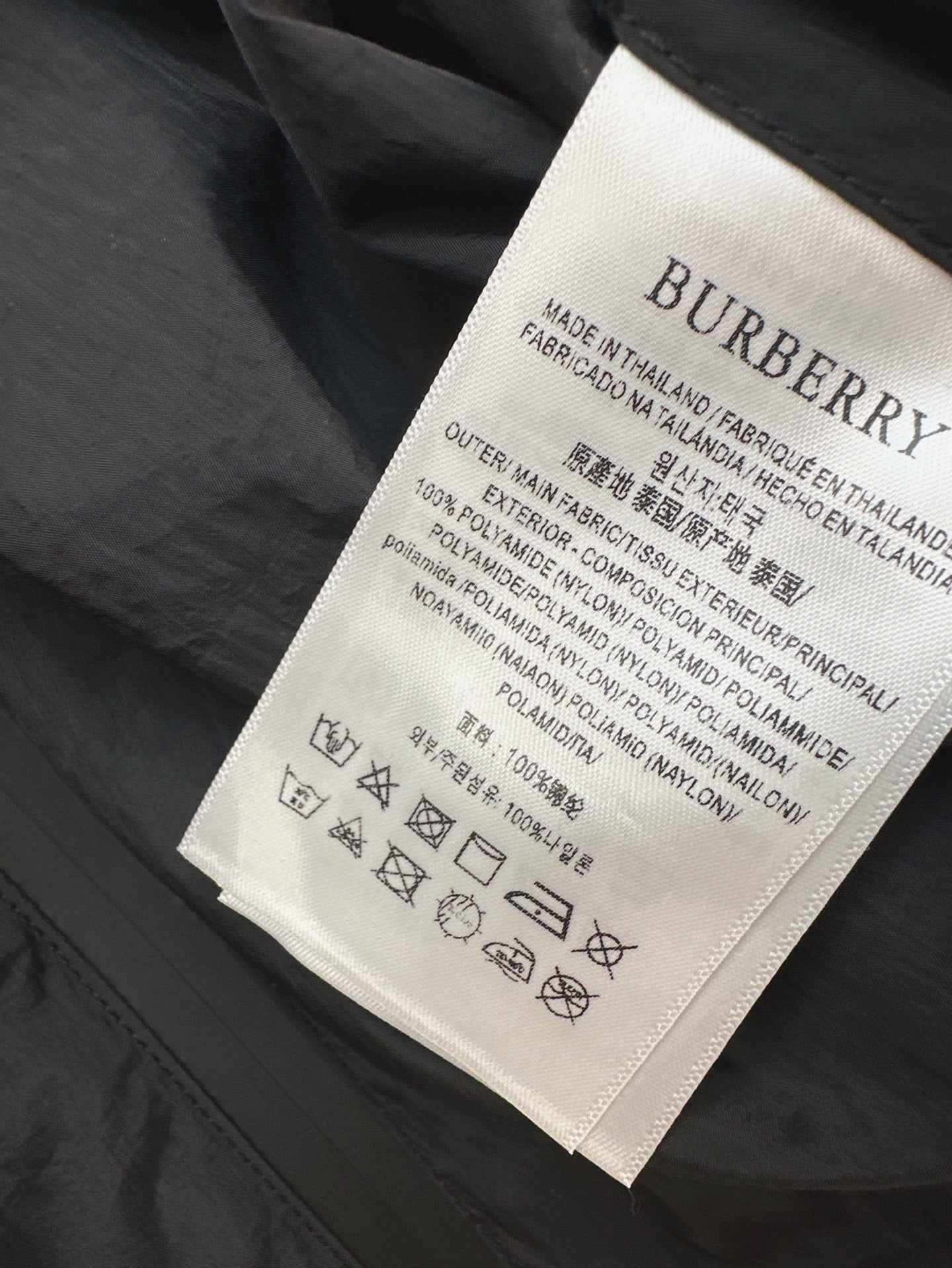 BURBER 25SS HOODED JACKET