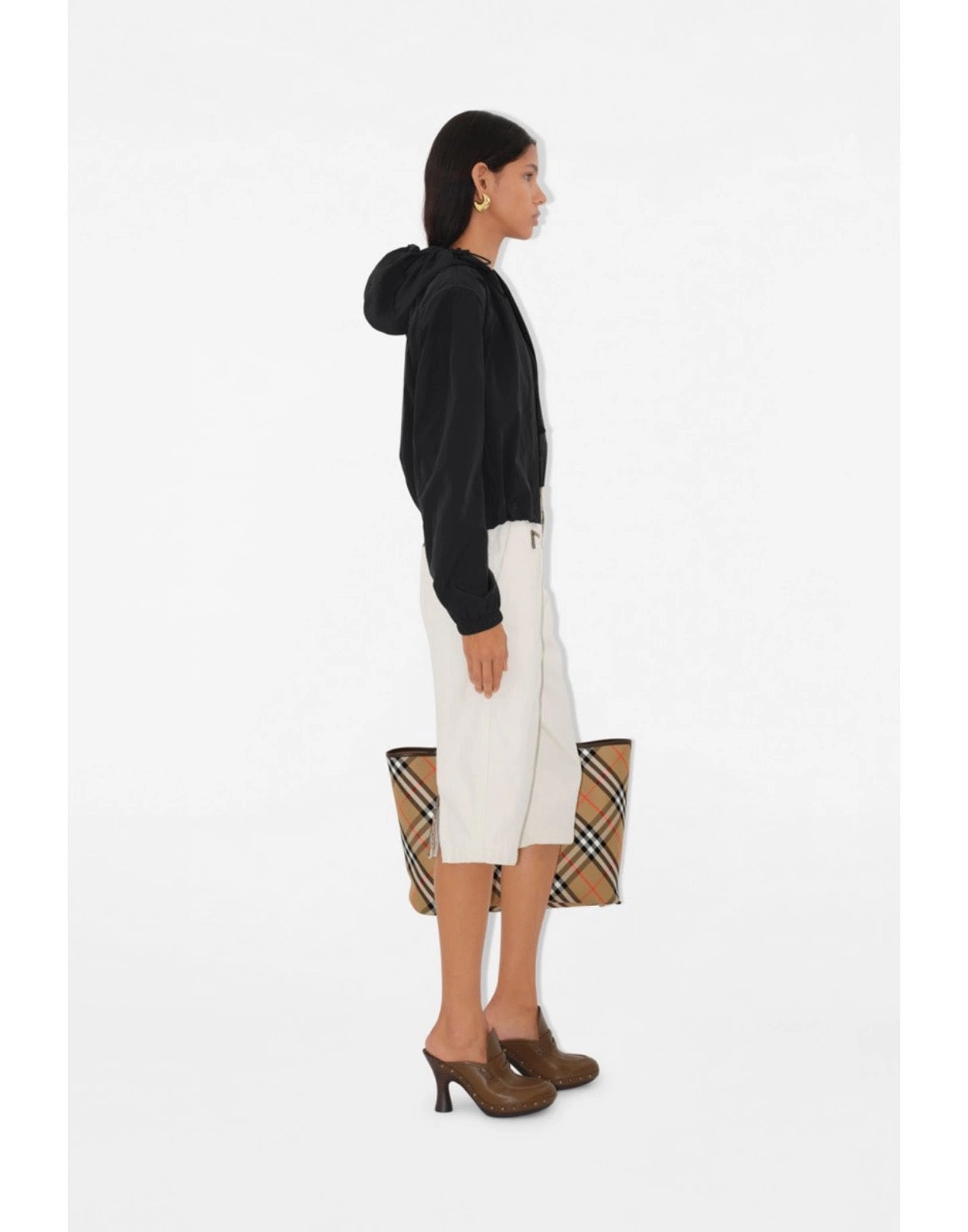BURBER 25SS HOODED JACKET