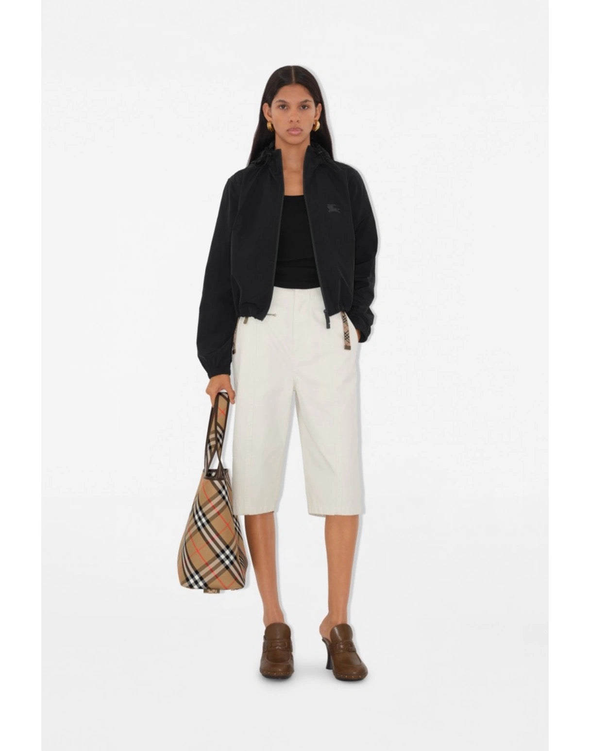 BURBER 25SS HOODED JACKET