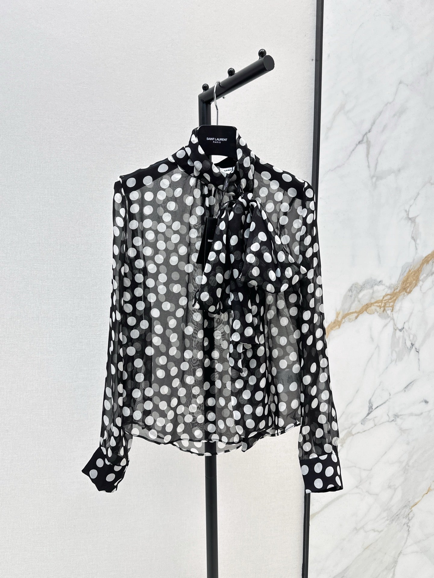 Saint lau 25ss Silk shirt