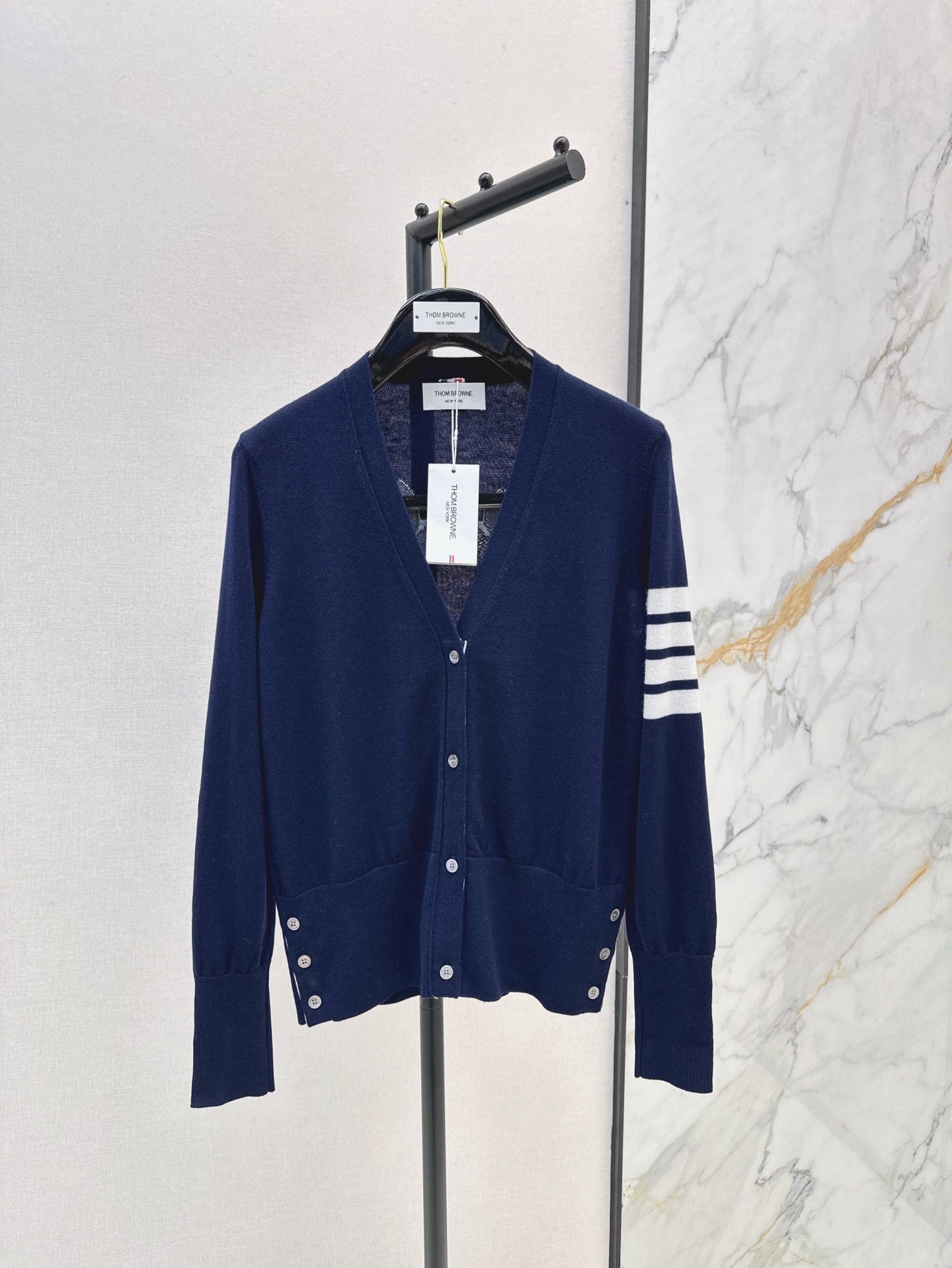 thom bro 25ss knitted cardigan