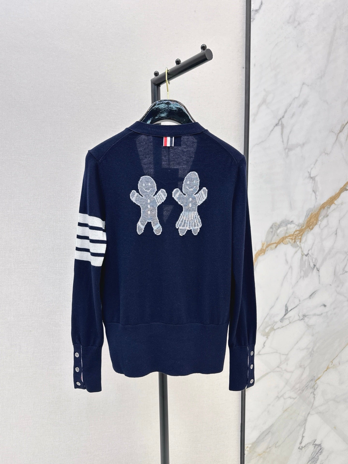 thom bro 25ss knitted cardigan