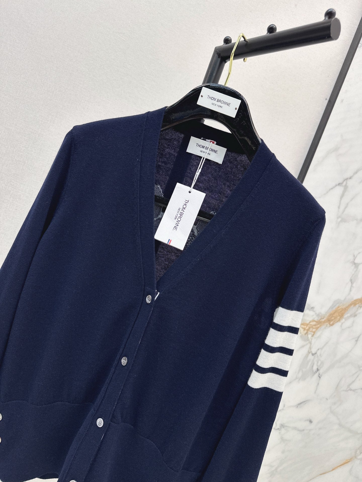thom bro 25ss knitted cardigan