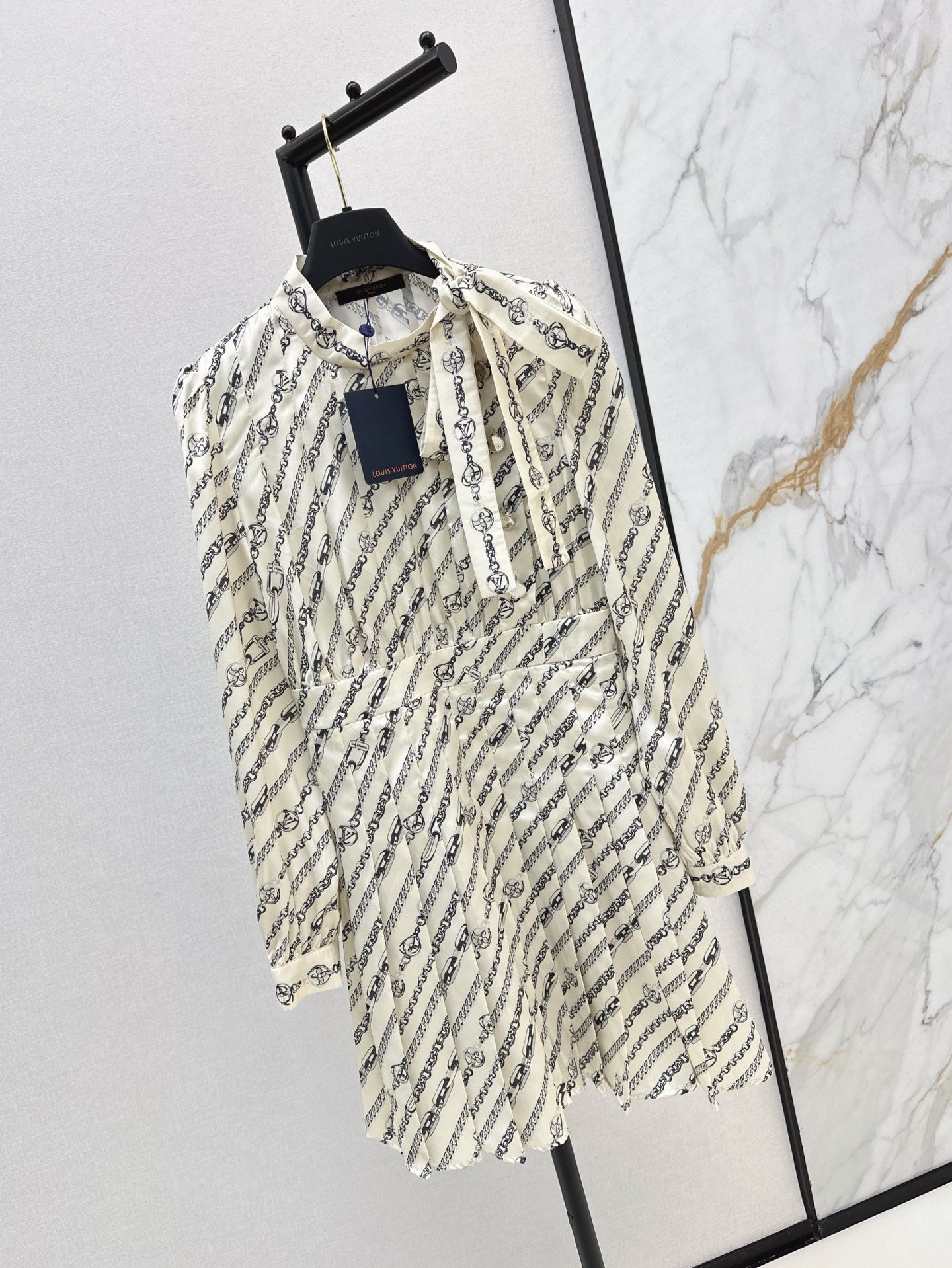 Louis 25ss printed dress