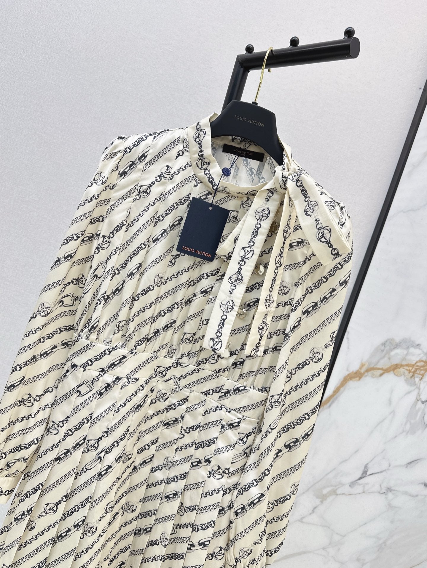 Louis 25ss printed dress