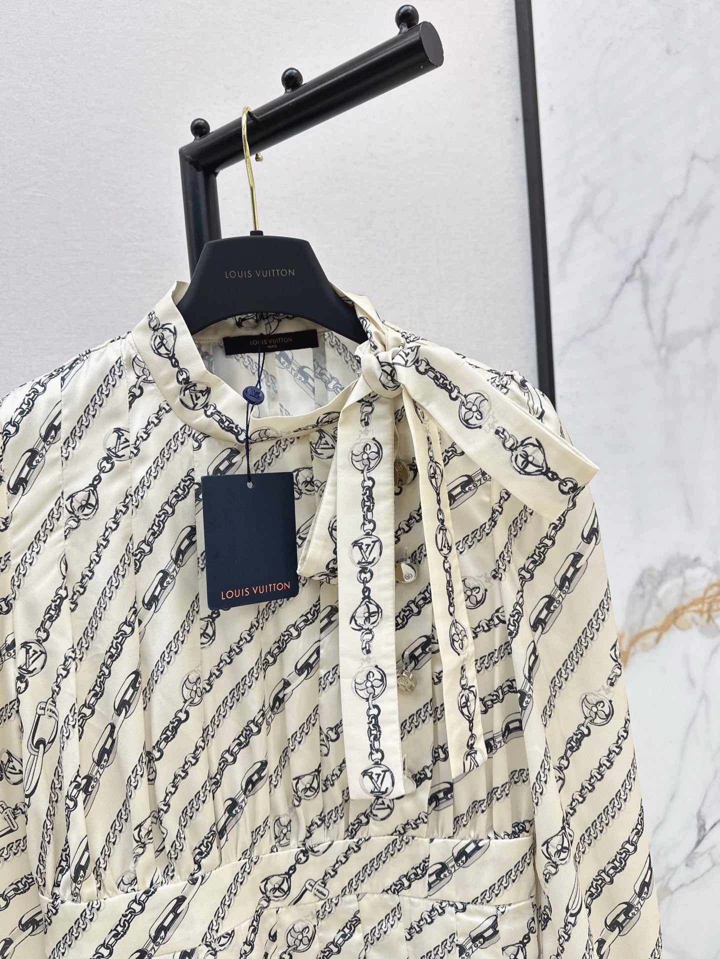 Louis 25ss printed dress