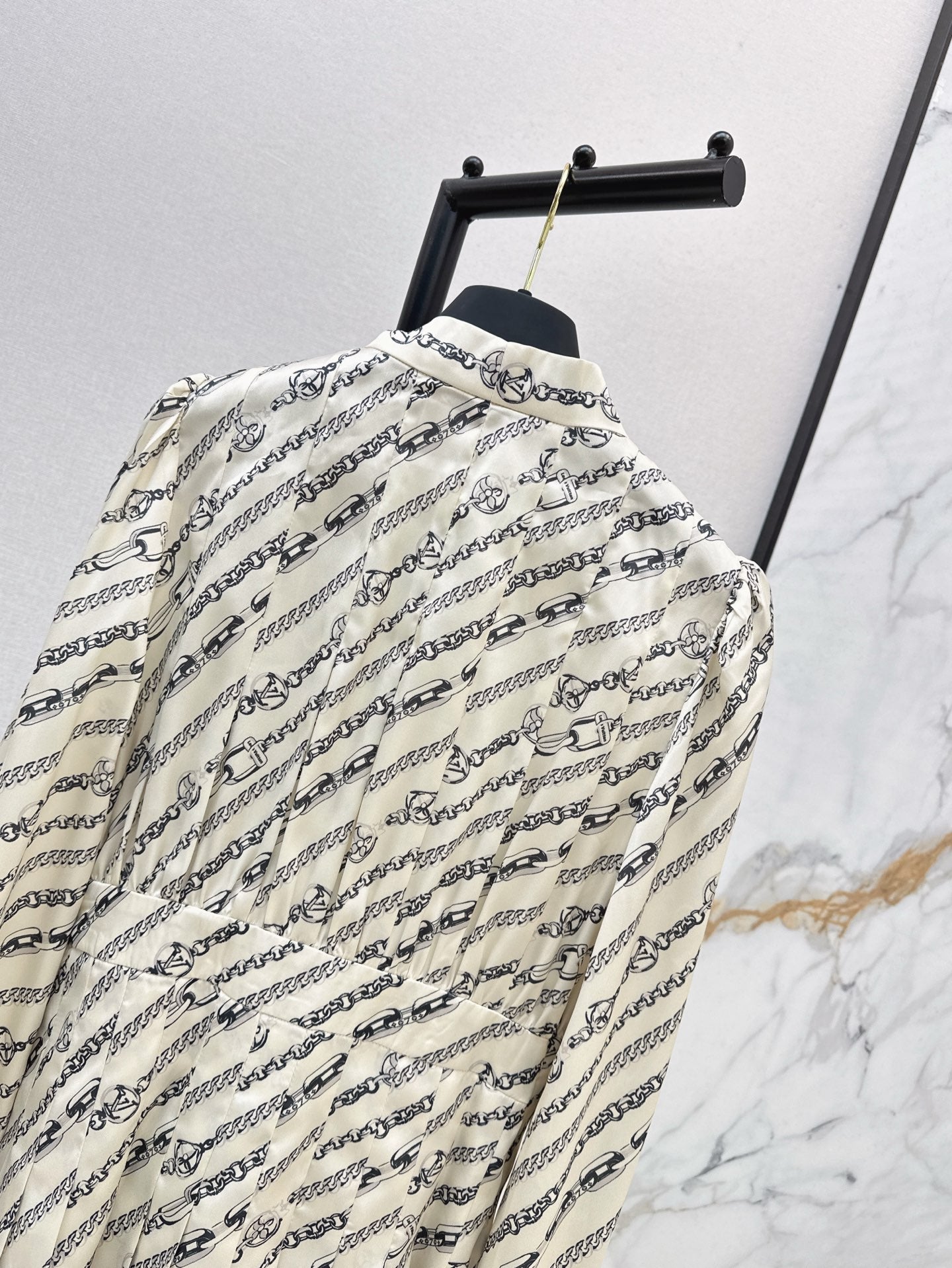 Louis 25ss printed dress