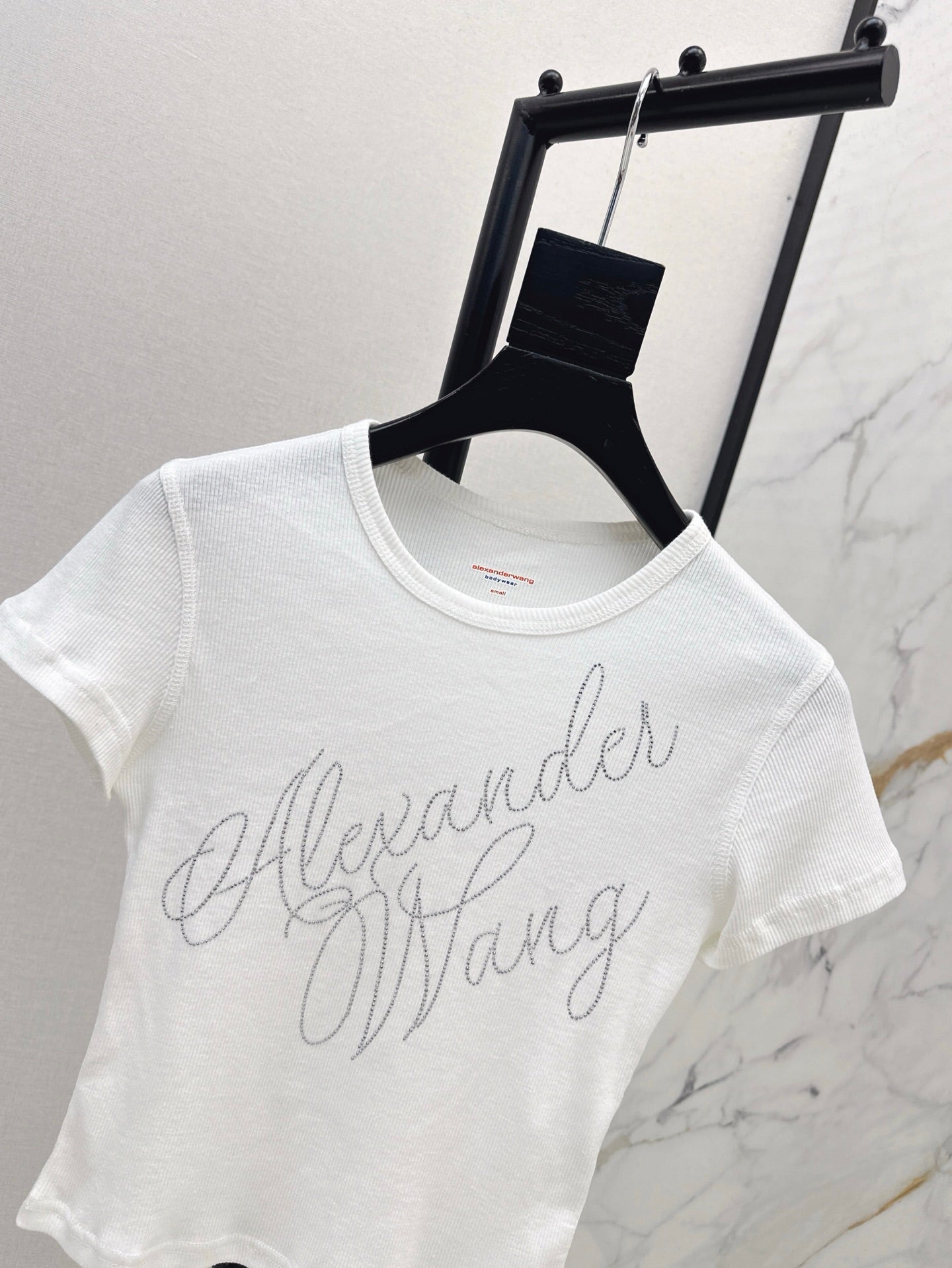 Alexand w 25ss rhinestone t-shirt