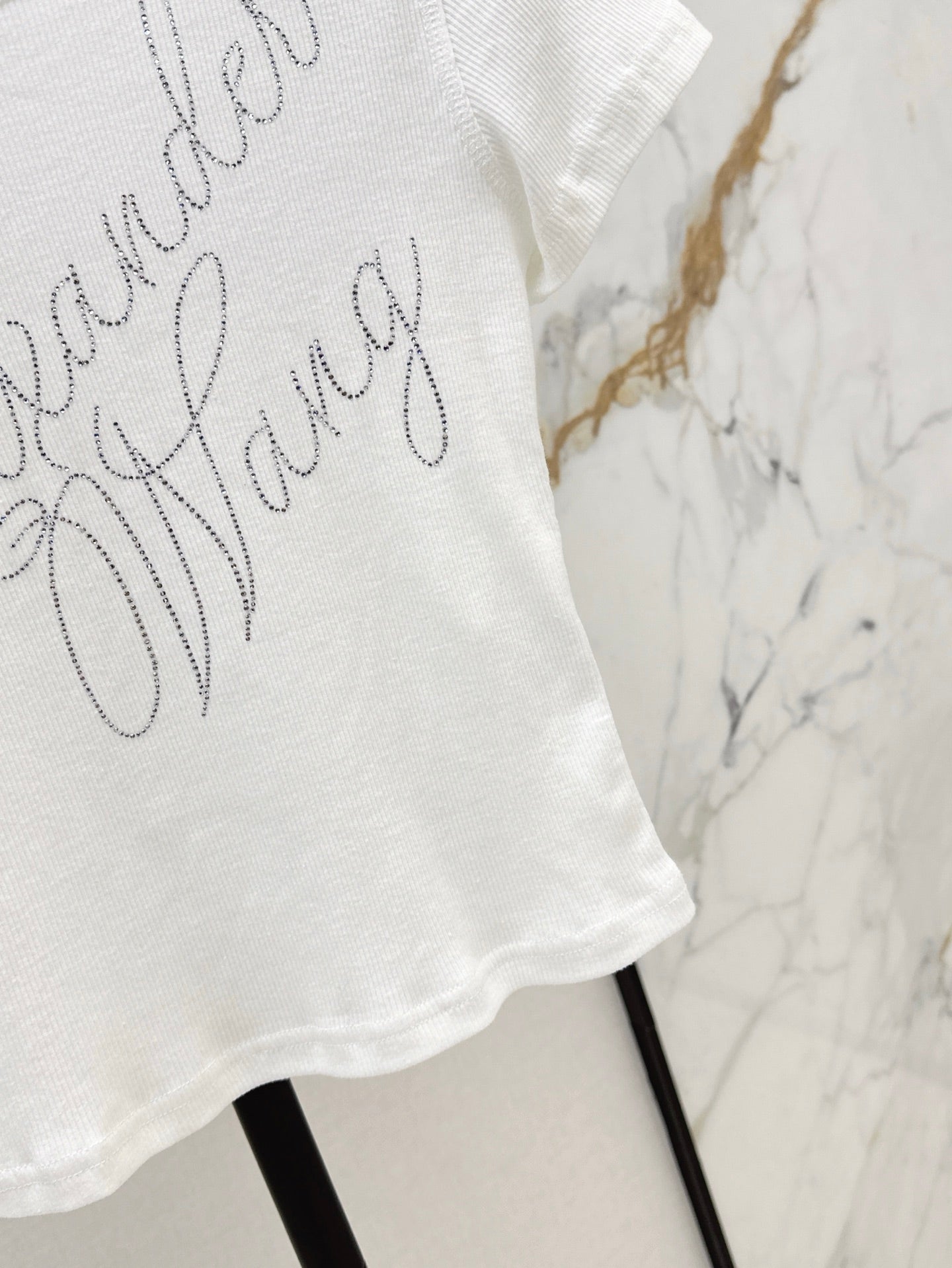 Alexand w 25ss rhinestone t-shirt