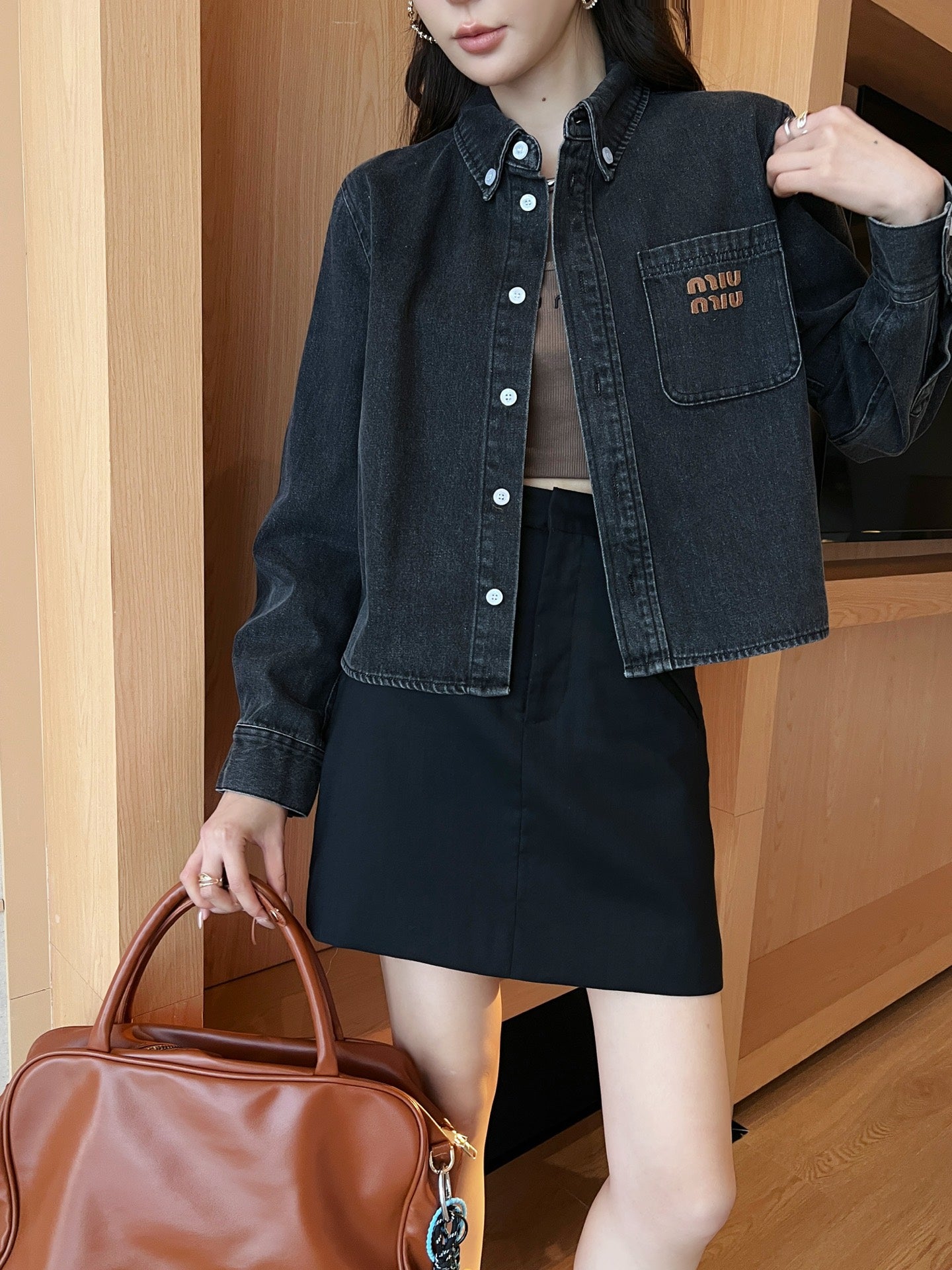 MIU 25SS DENIM JACKET