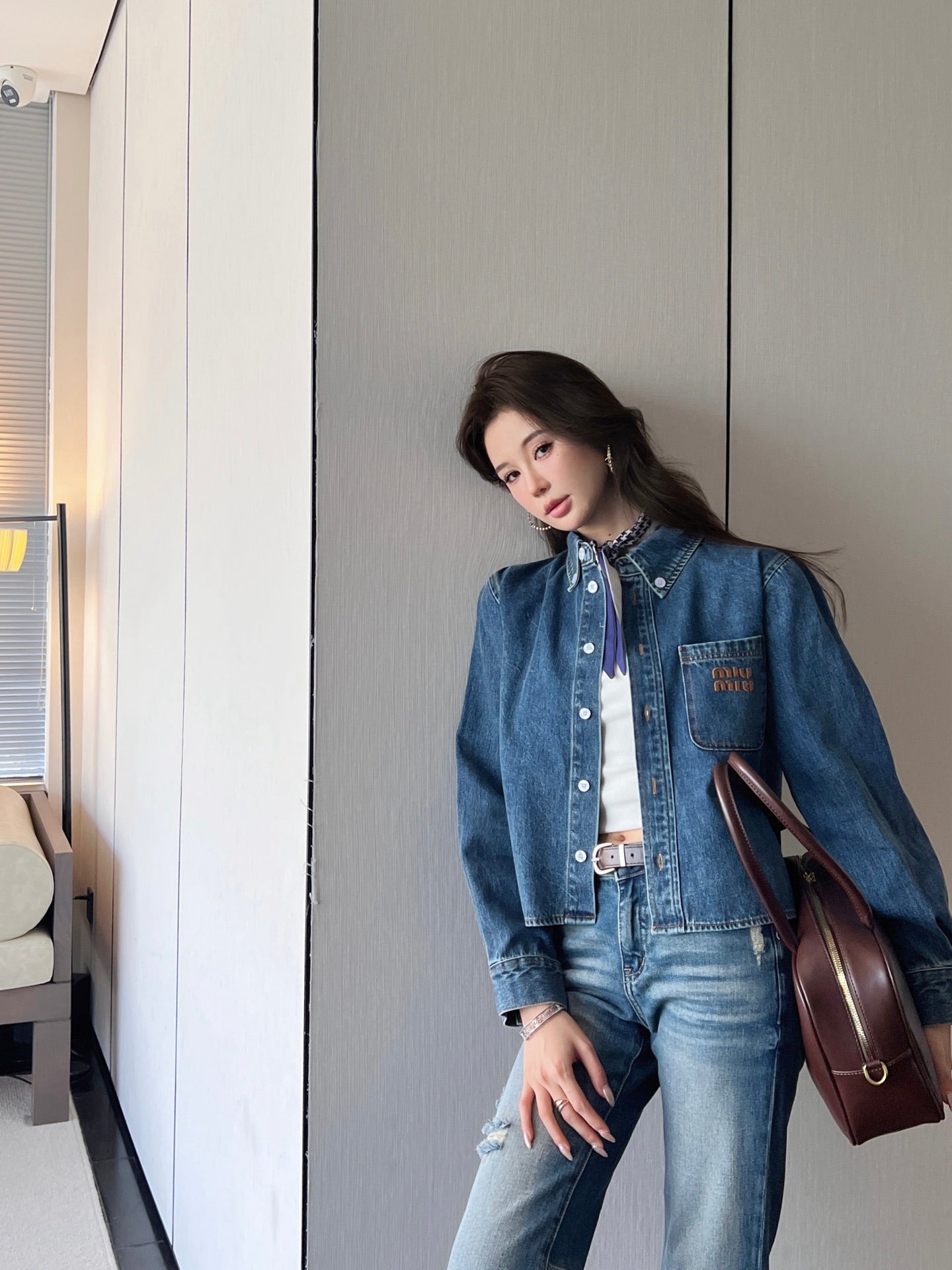 MIU 25SS DENIM JACKET