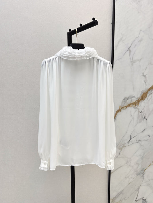 Val 25ss ruffle shirt