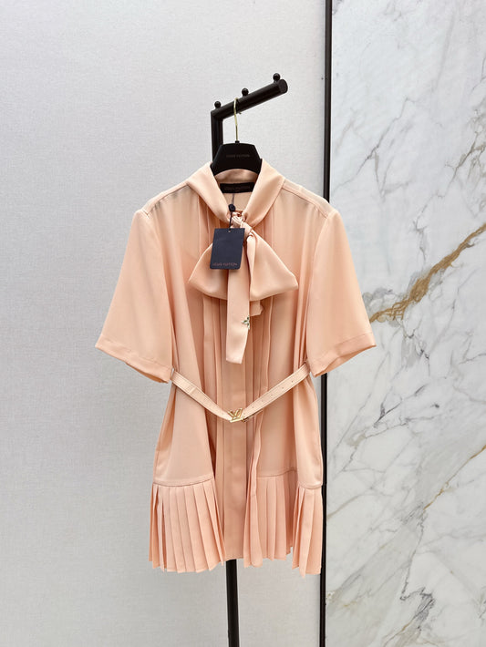 L 25ss ruffle dress