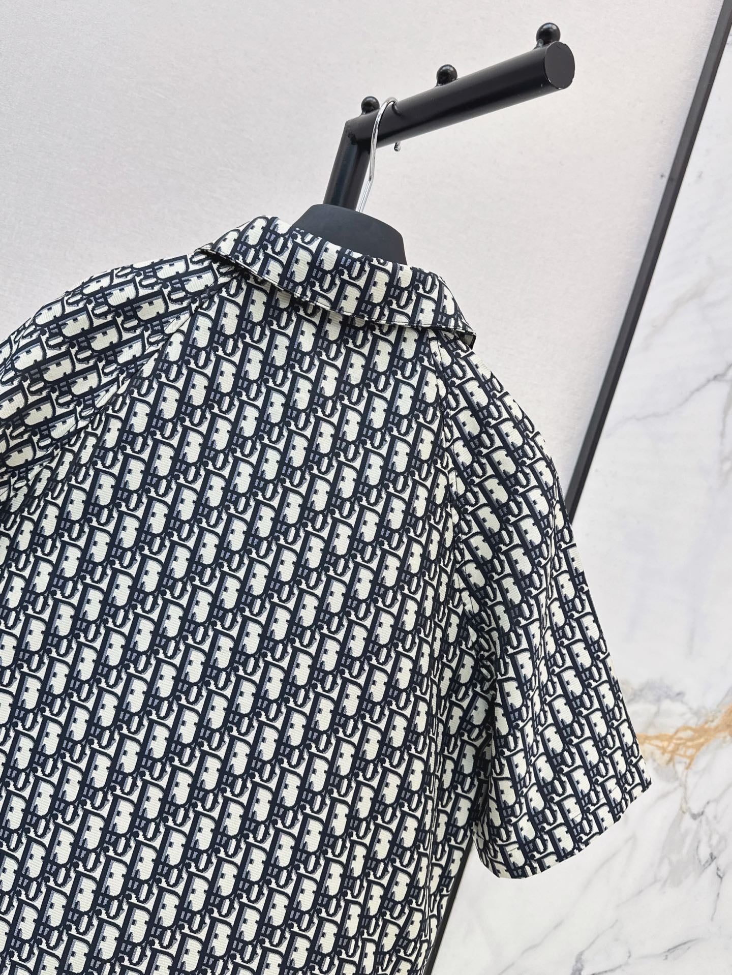 Dio 25ss jacquard smock shirt