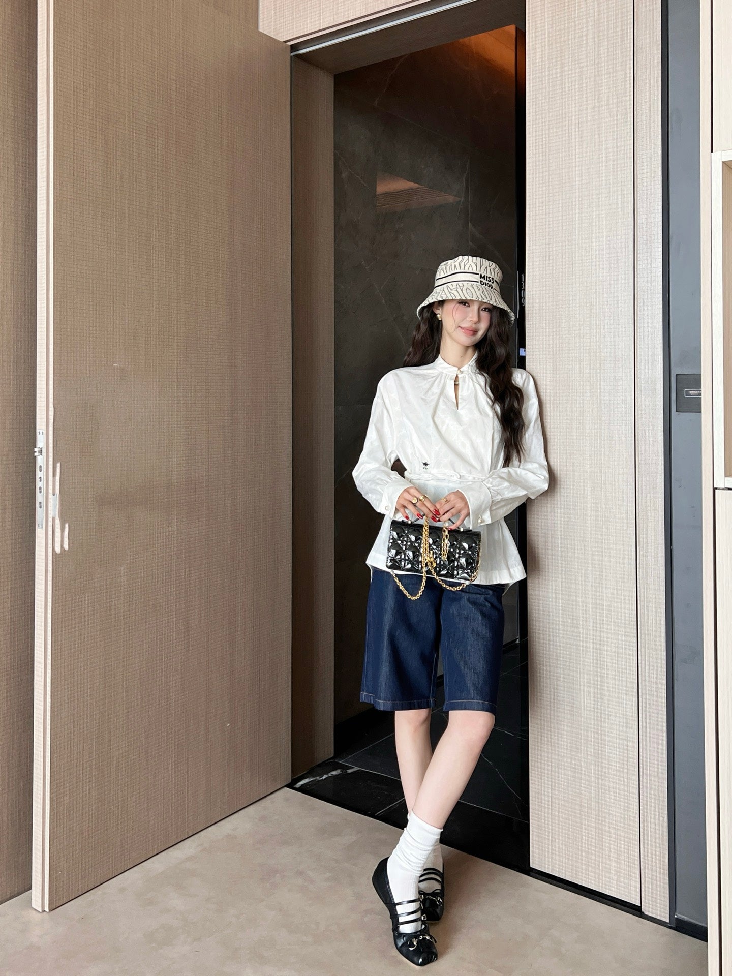 Dio 25ss denim short