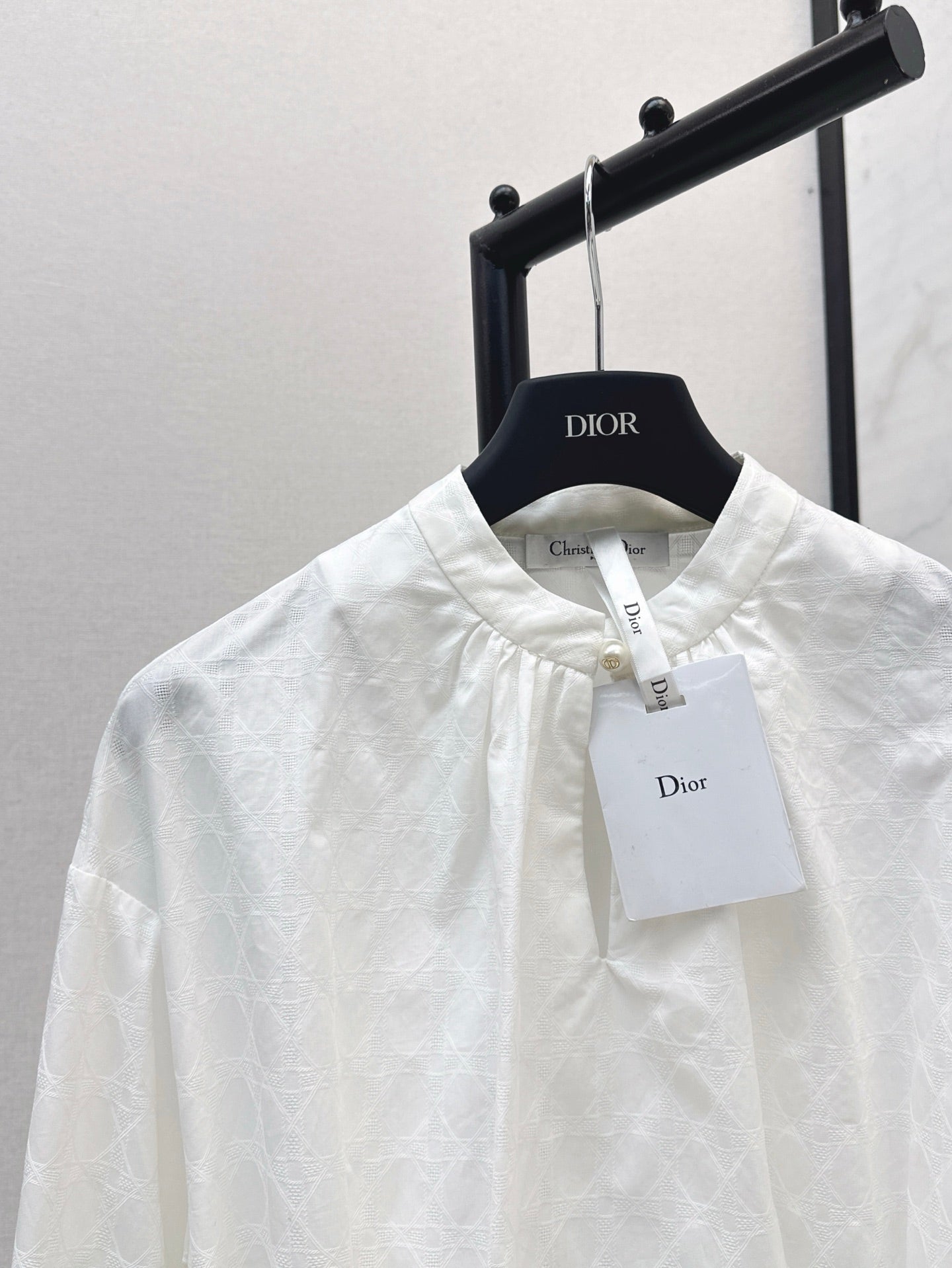 Dio 25ss drawstring shirt