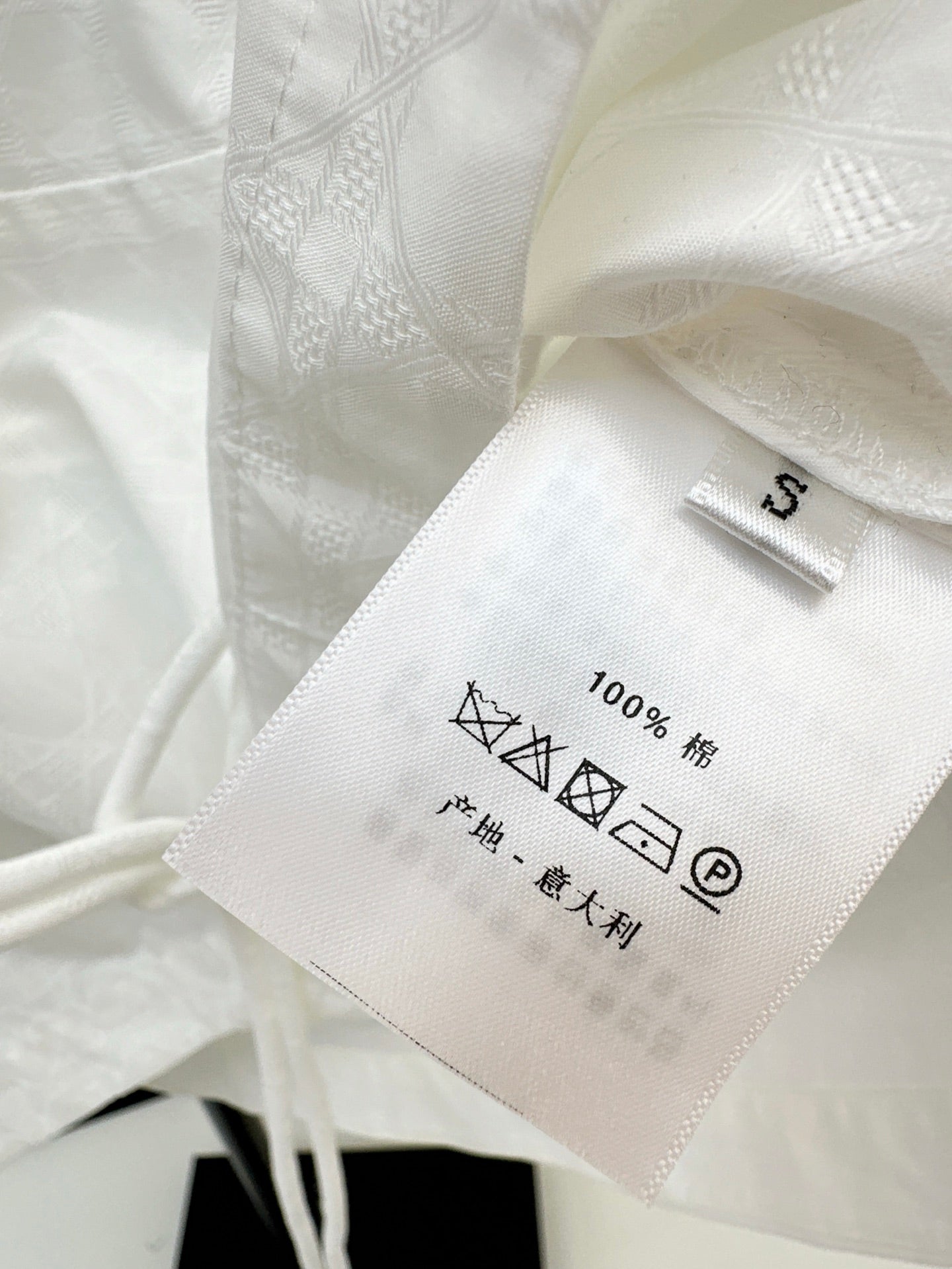 Dio 25ss drawstring shirt