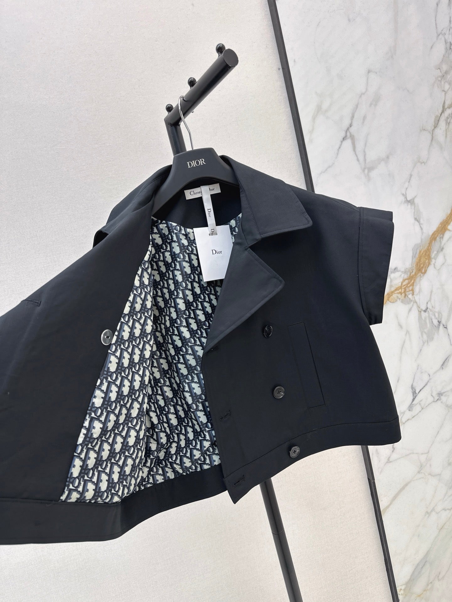 Dio 25ss sleeveless jacket