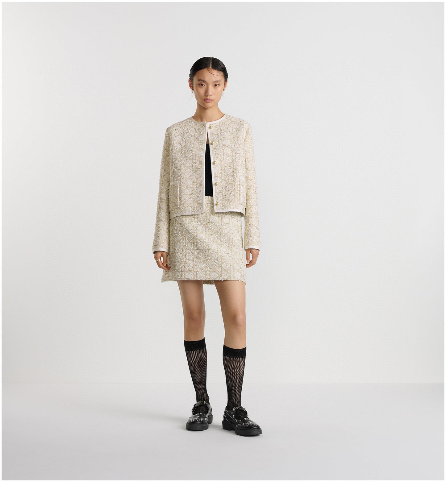 Dio 25ss woven skirt