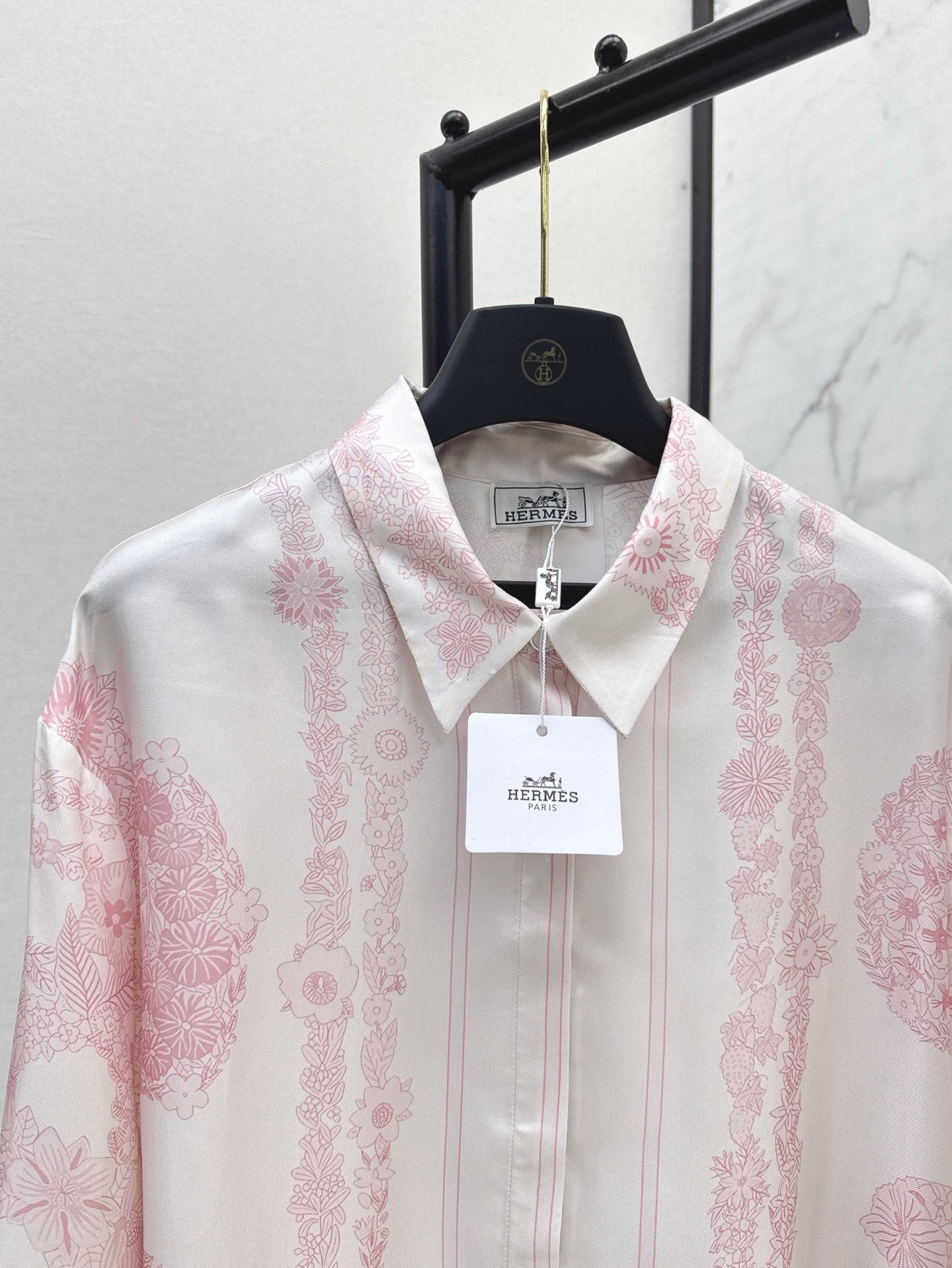 Herm 25ss Silk shirt