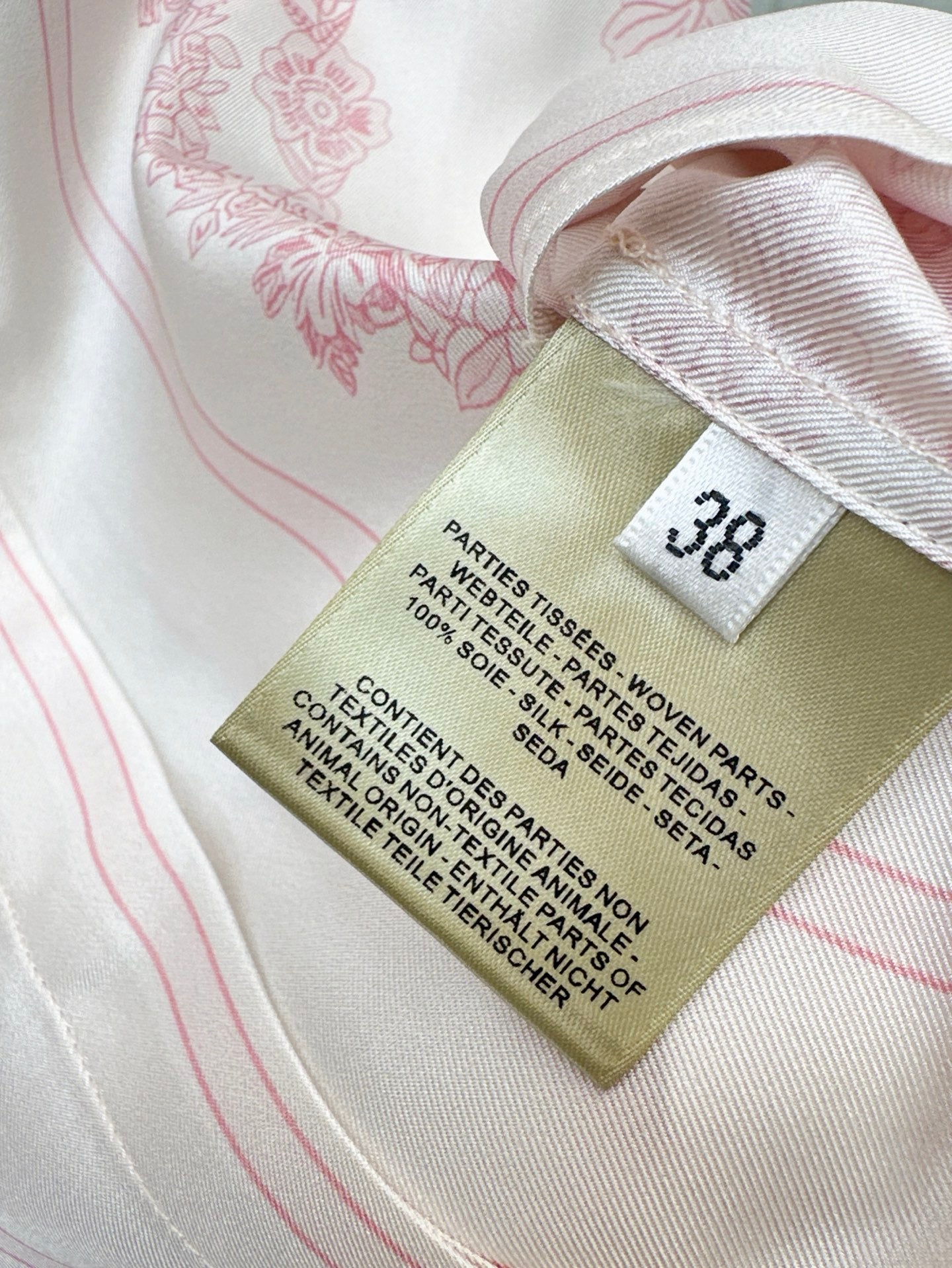 Herm 25ss Silk shirt
