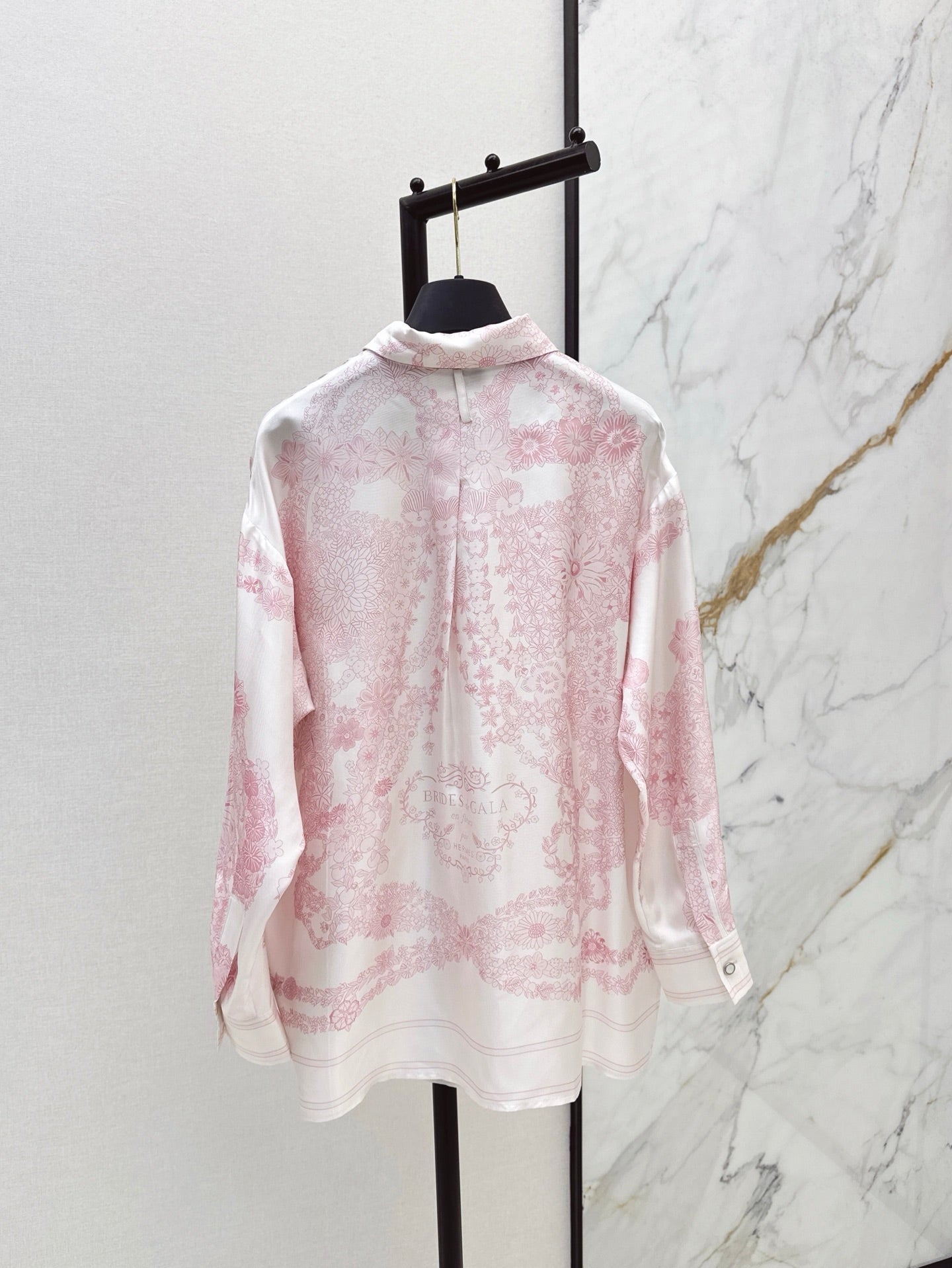 Herm 25ss Silk shirt