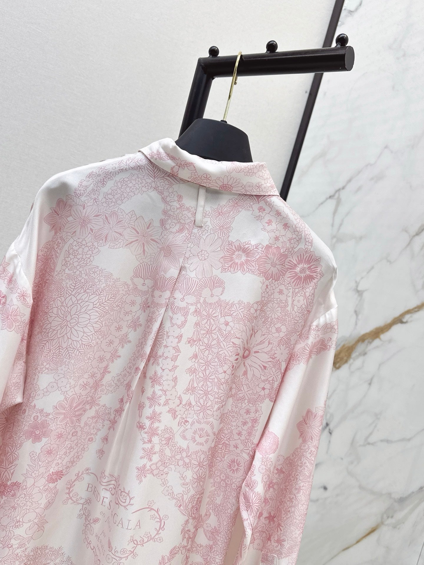 Herm 25ss Silk shirt