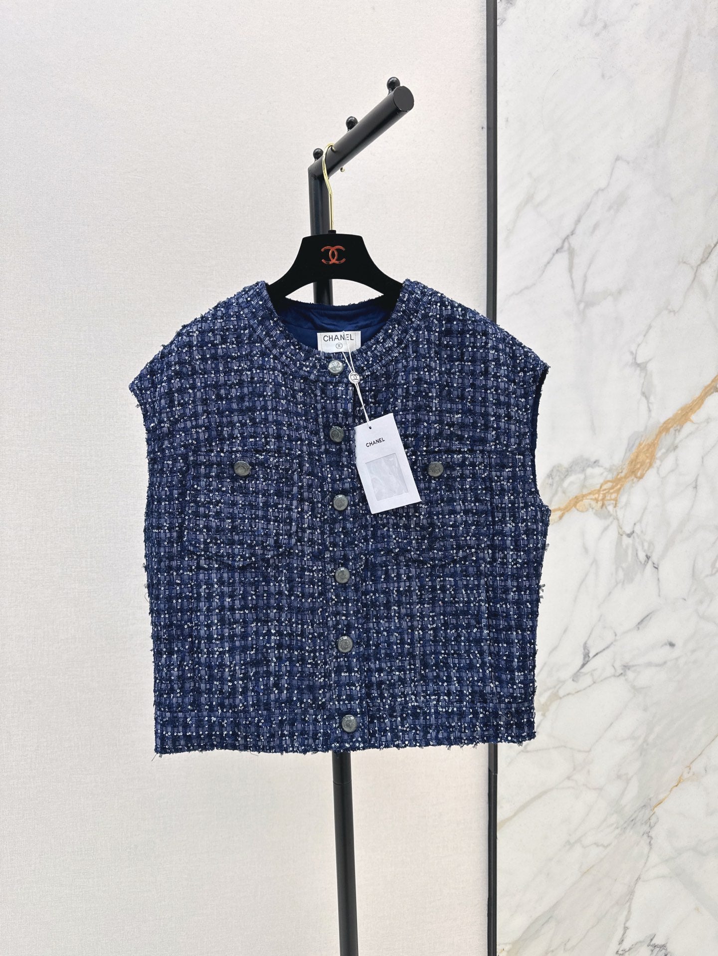 chan 25ss woven vest
